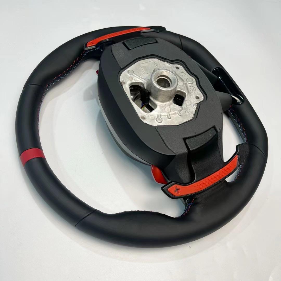 2025 LCI Steering Wheel w/ Carbon Fiber Trim Complete Replacement- BMW G Chassis