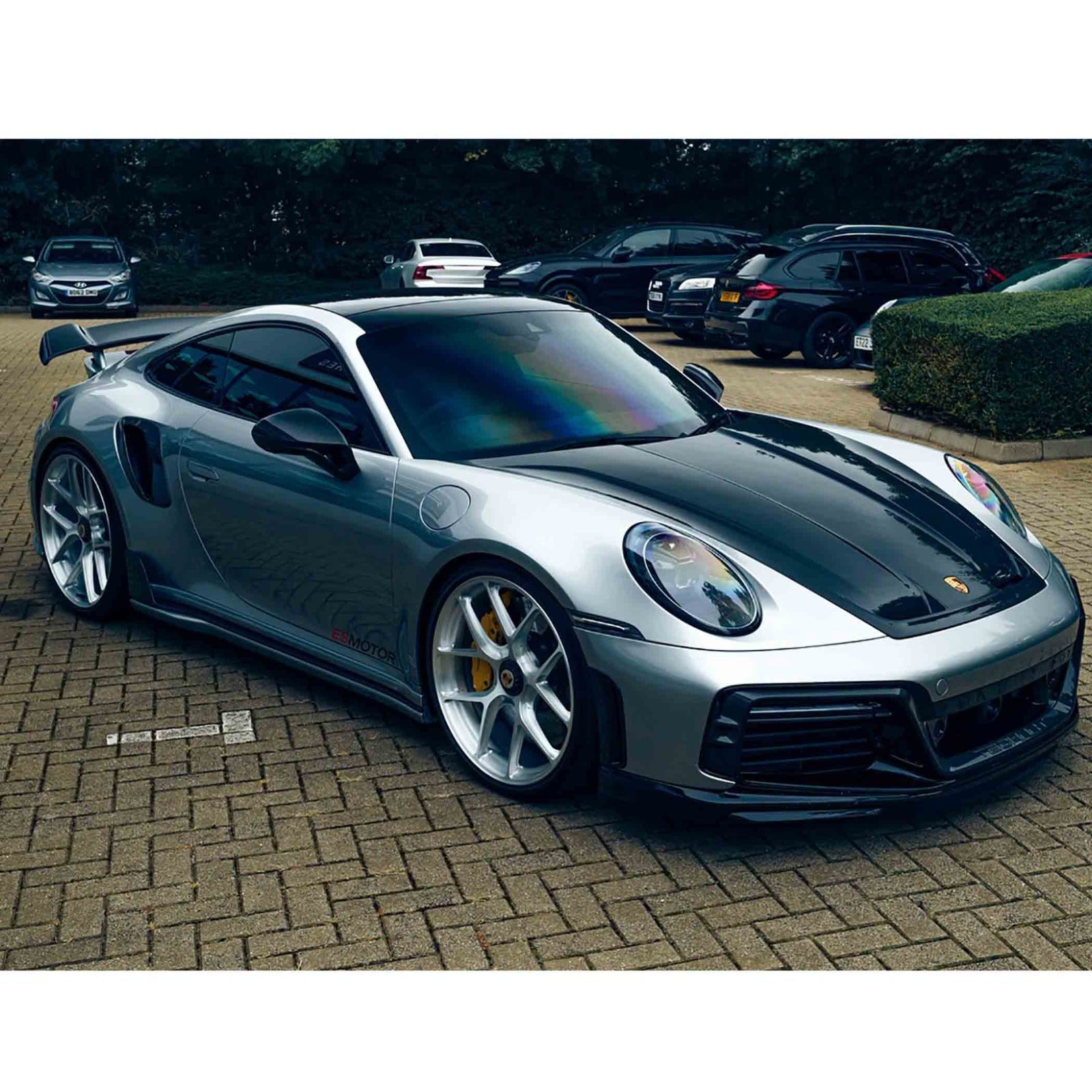 TC Style Dry Carbon Fiber Side Skirt - Porsche 992 Turbo S 2020-2023