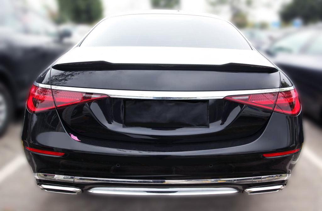 X Style Carbon Fiber Trunk Spoiler - Mercedes Benz W223 S-Class