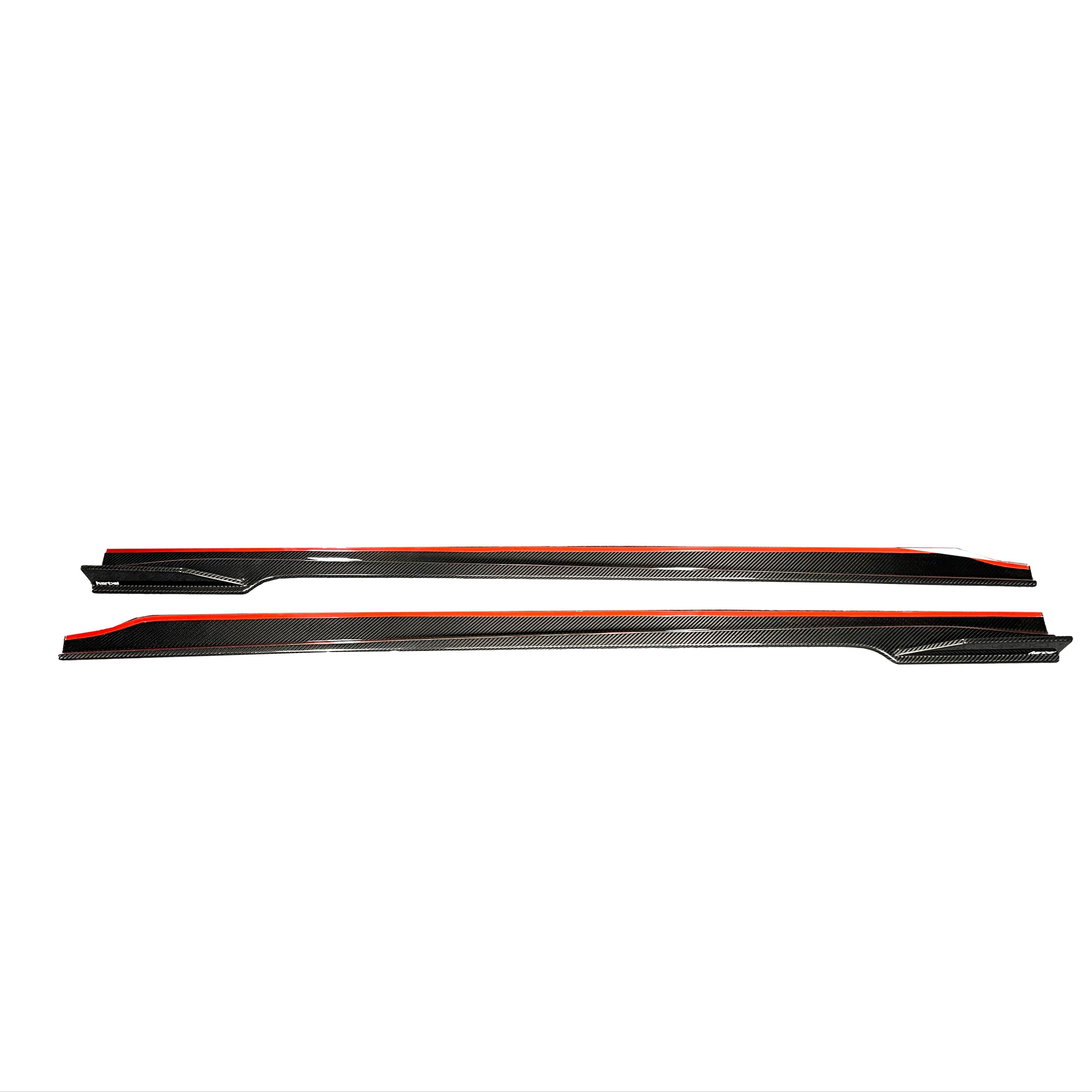 KB Style Dry Carbon Fiber Skirts - BMW G87 M2