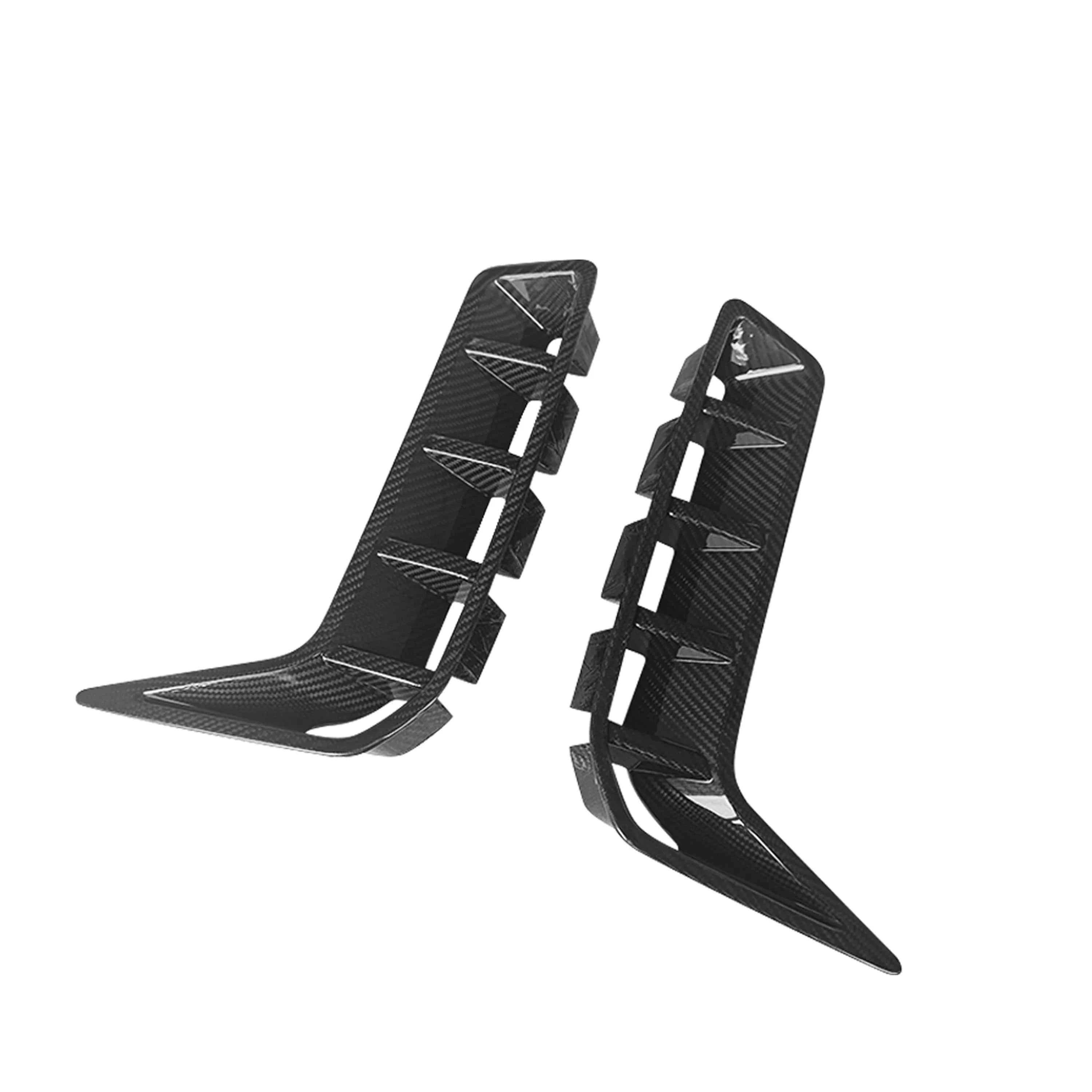 Carbon Fiber Front Bumper Air Ducts Trim Covers - BMW X5 G05