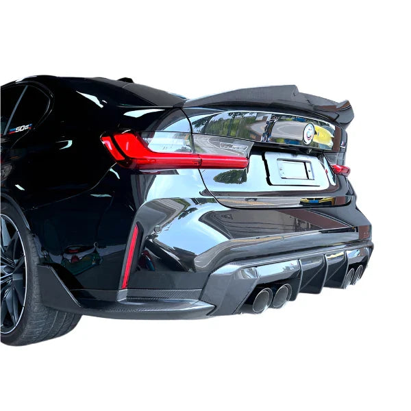 Full Dry Carbon Fiber Rear Diffuser Kit - BMW G80 M3 | G82/G83 M4
