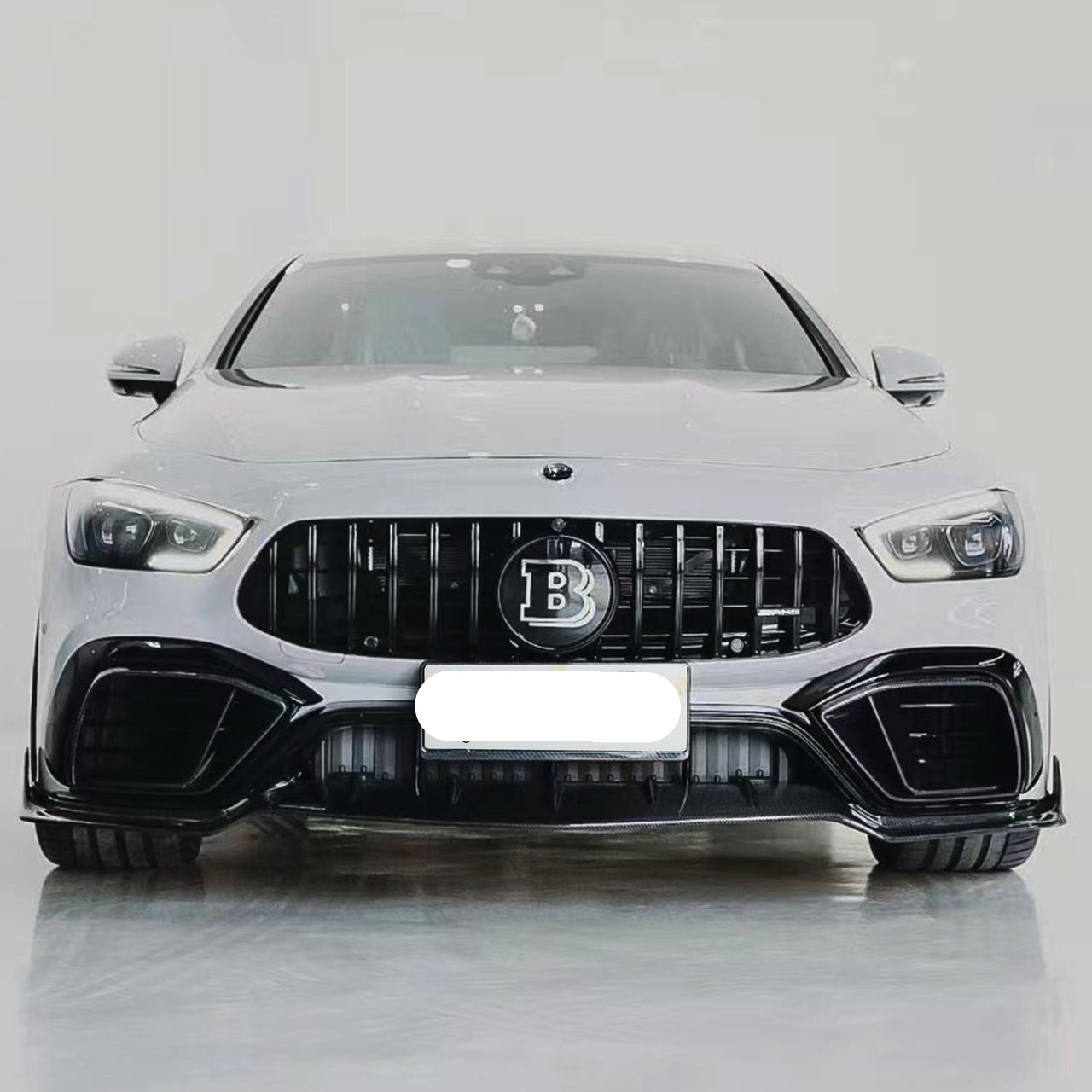 B-style Carbon Fiber Front Lip - Mercedes Benz AMG GT63 GT50