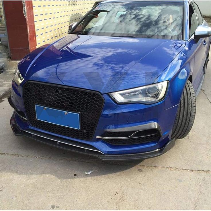 S Style Carbon Fiber Front Lip - Audi RS3 / S3 / A3 S Line