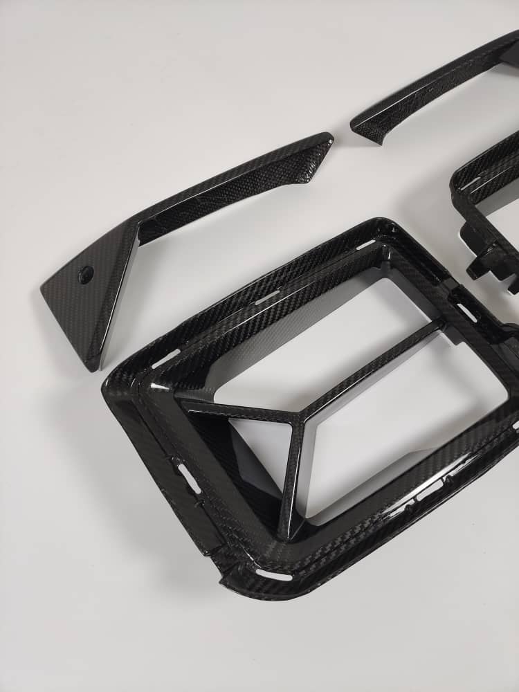 Carbon Fiber C Style Front Bumper Air Vent - BMW M2 G87 2023+