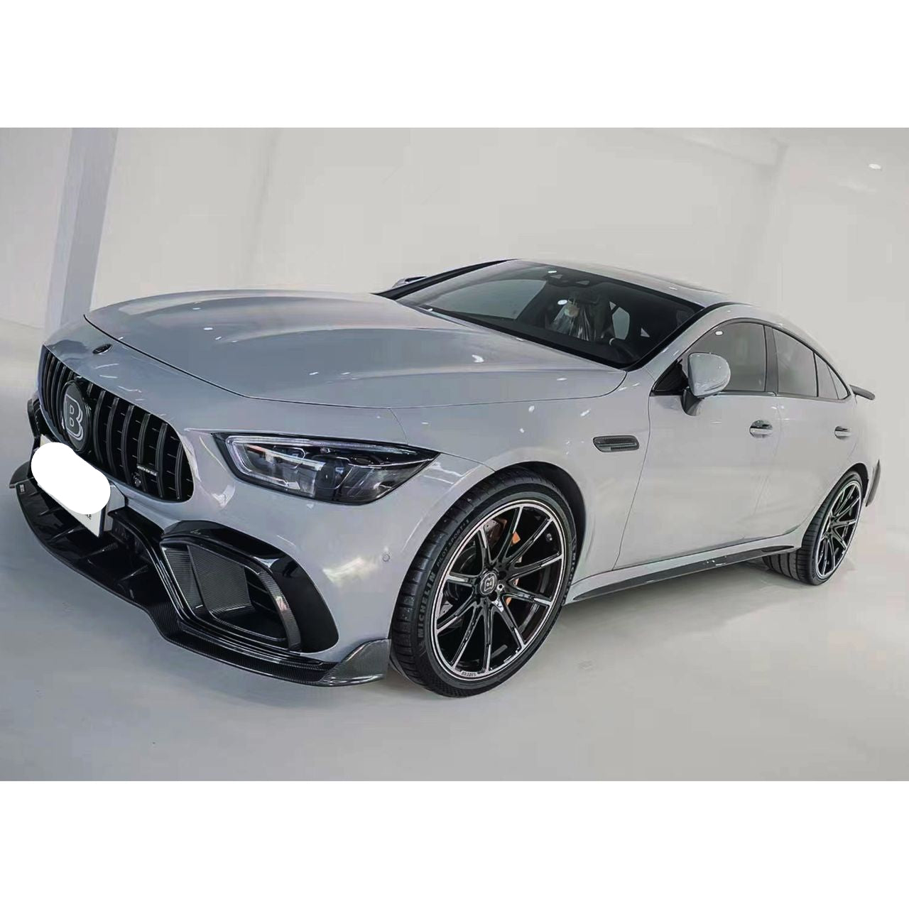 B-style Carbon Fiber Front Lip - Mercedes Benz AMG GT63 GT50