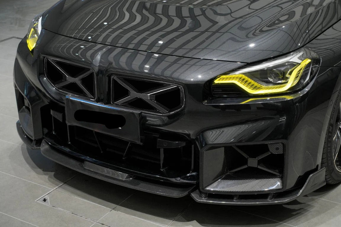 X Style Dry Carbon Fiber Front Grille - BMW M2 G87