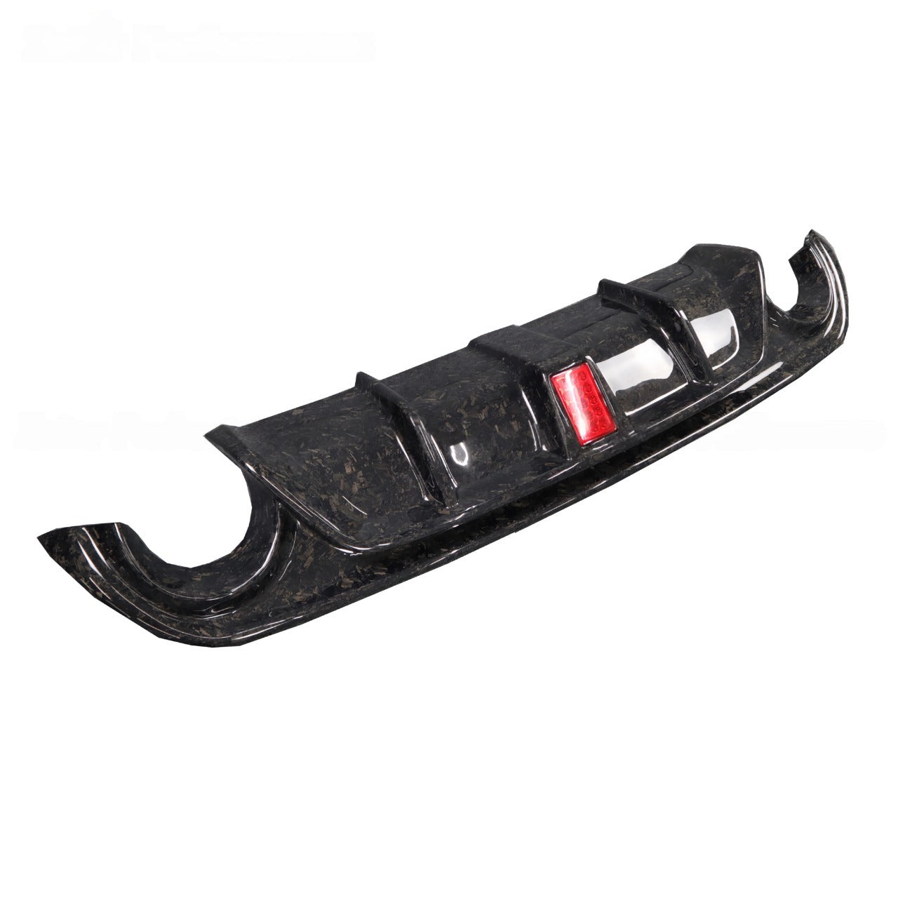 Carbon Fiber Rear Diffuser W/ LED - Infiniti Q50 Q50S 2014-Present