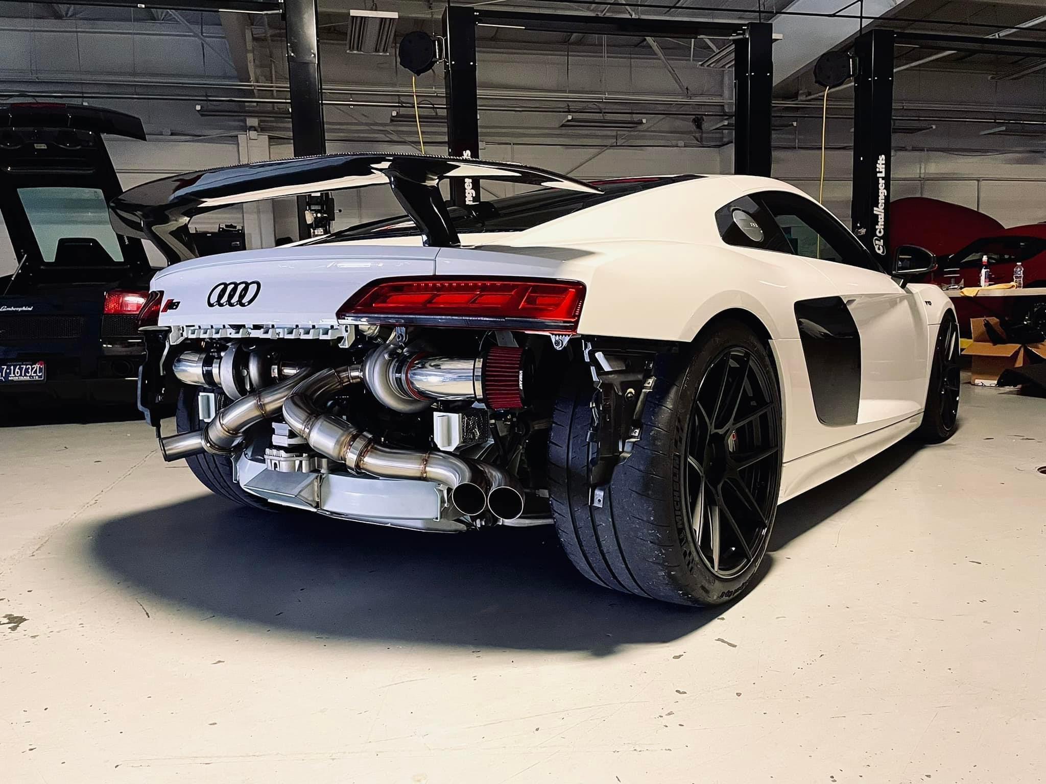 Audi R8 Artisan Carbon Fiber Wing