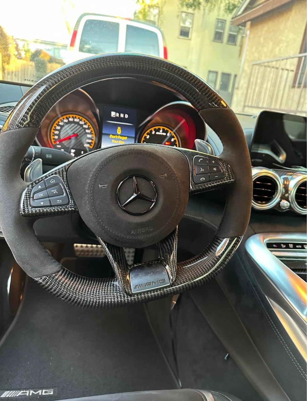 Mercedes AMG Custom Steering Wheel