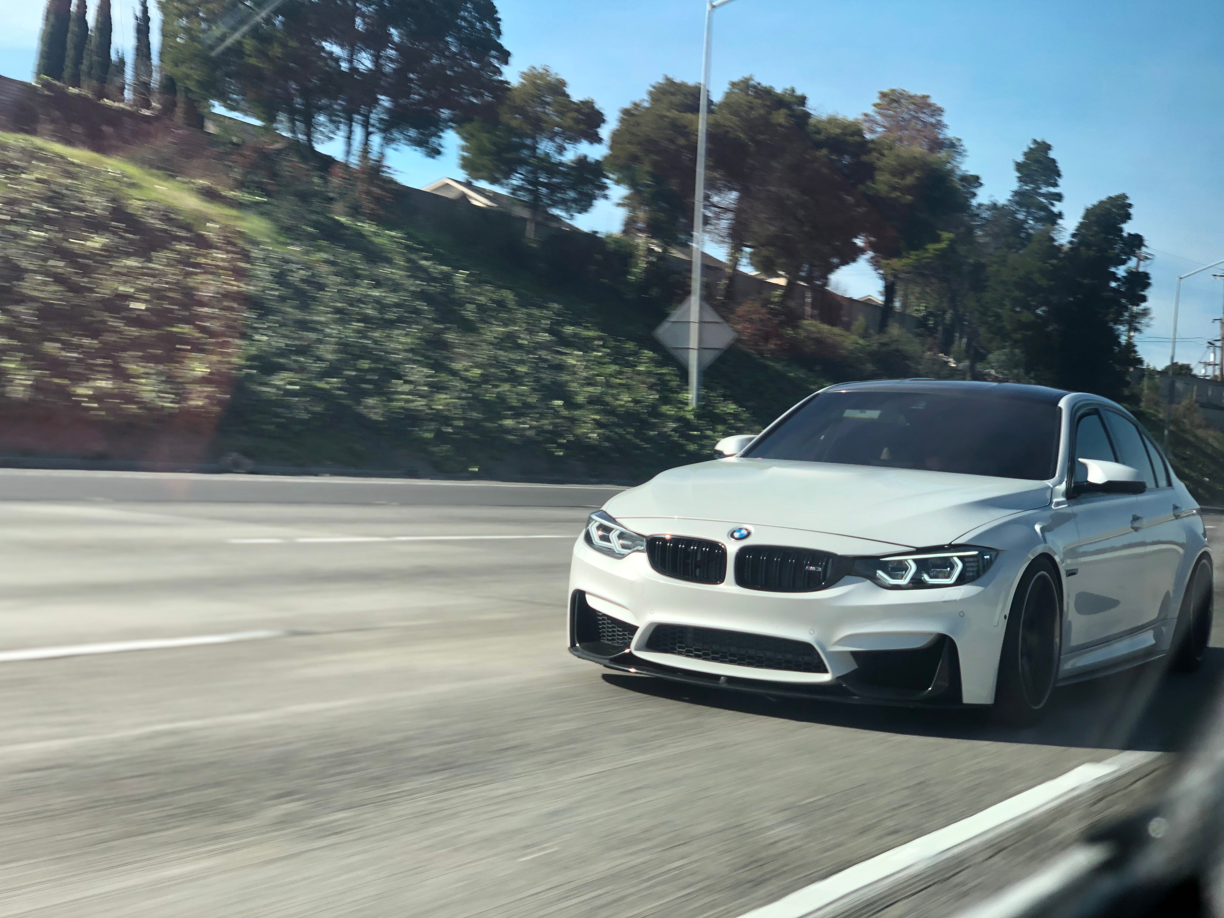 M Performance Carbon Fiber Front Low Splitters - BMW F80 M3 & F82 / F83 M4