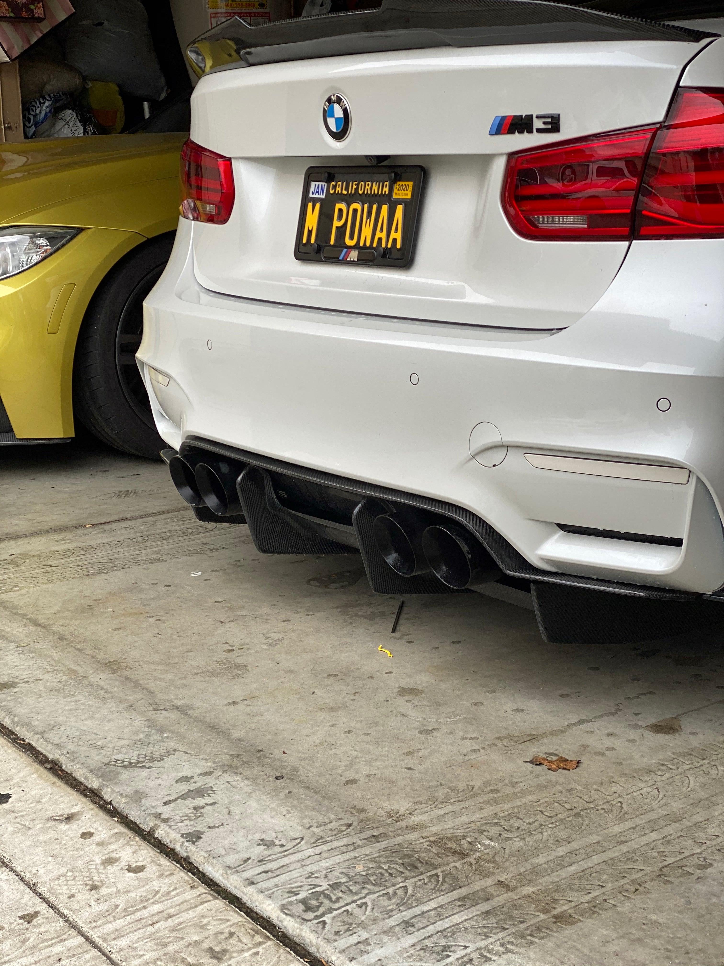 BMW F80 M3/ F82/F83 M4 Carbon Fiber Artisan Under tray Diffuser