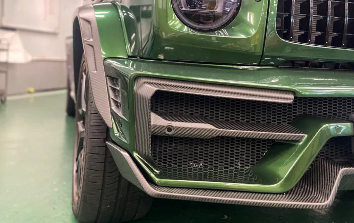 Paktechz Dry Carbon Fiber Front Bumper - Mercedes Benz G Class W464 G500 G550 G63