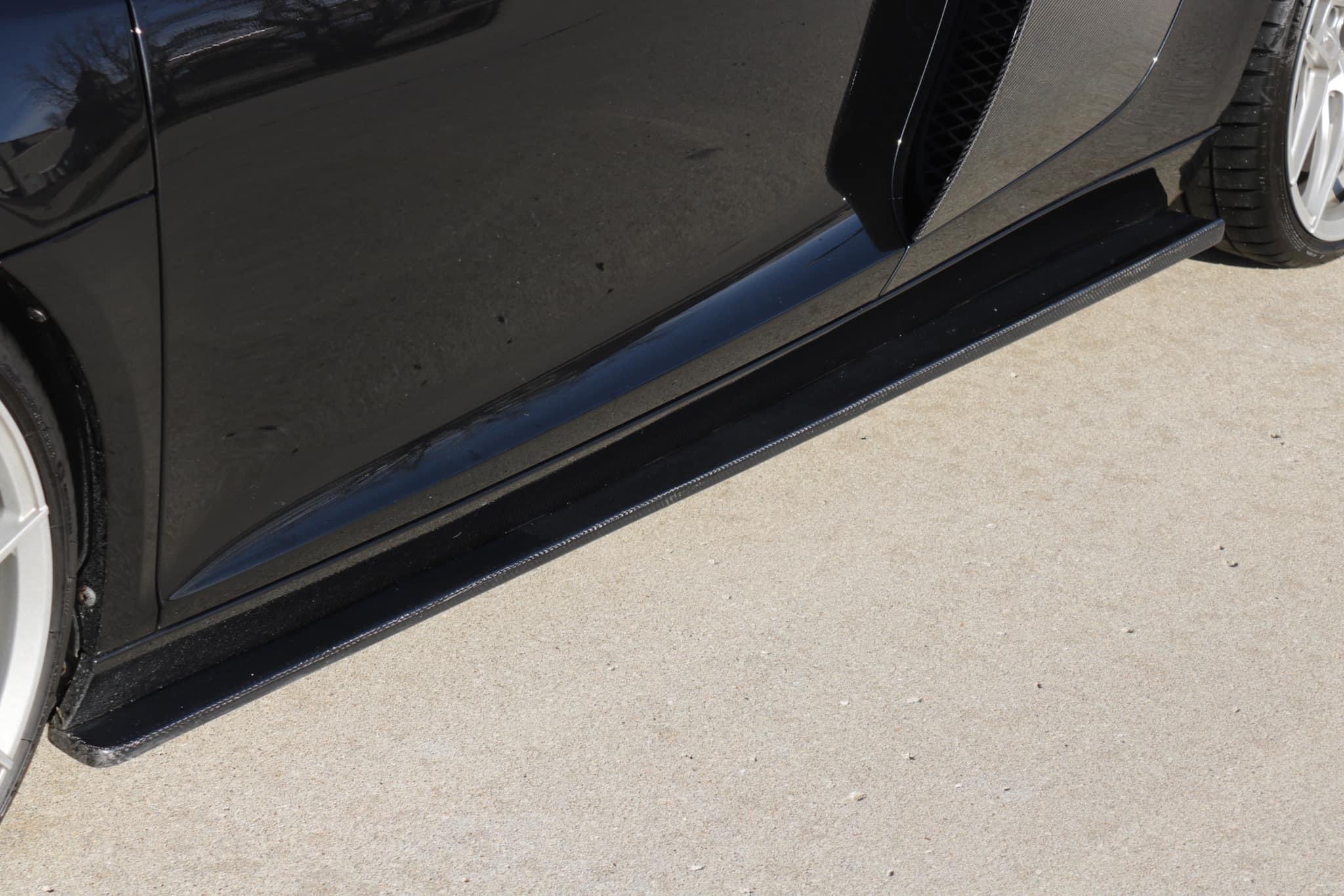Audi R8 Gen 1 Carbon Fiber Side Skirt Extension