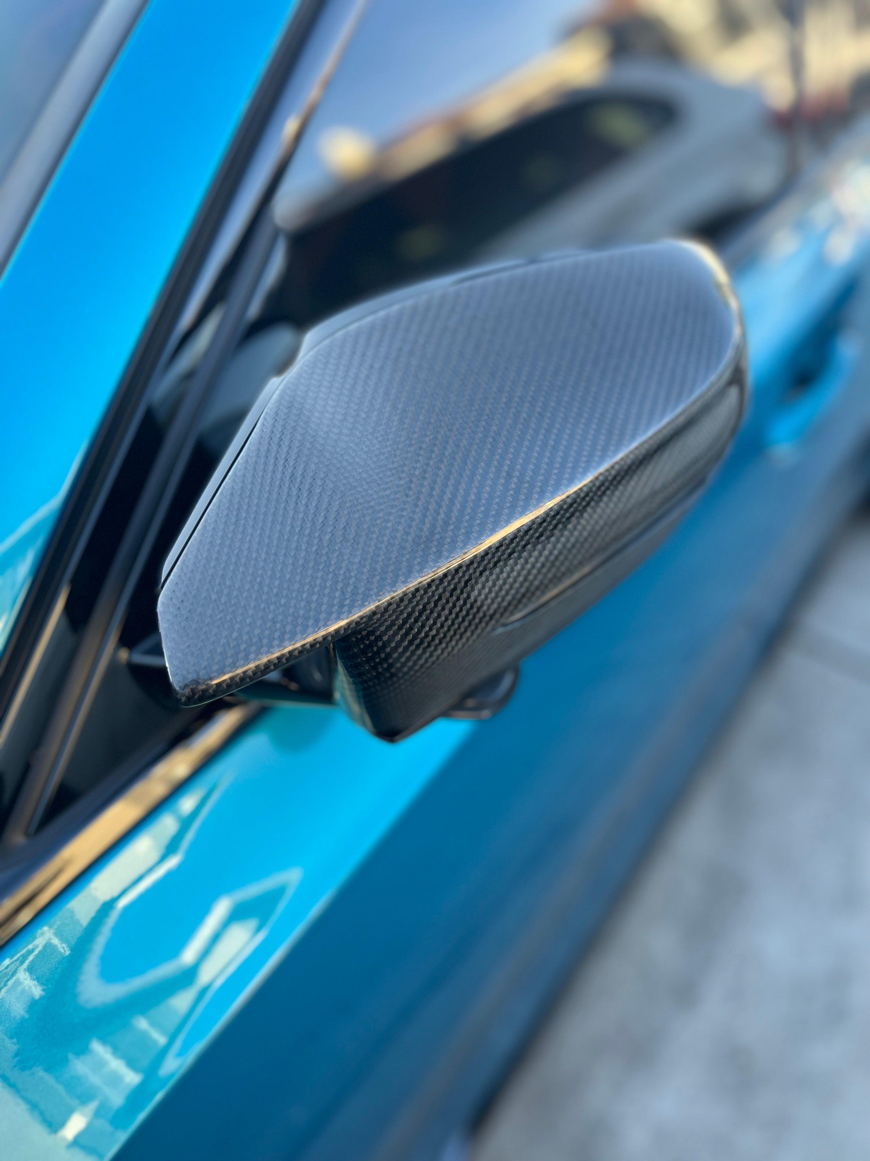 BMW G80 M3/G82/G83 M4 Carbon Fiber Mirror Caps Replacement