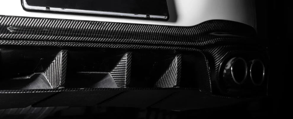 Paktechz Prepreg Dry Carbon Fiber Rear Diffuser - Mercedes Benz W118 C118 CLA Class AMG CLA35 CLA45S