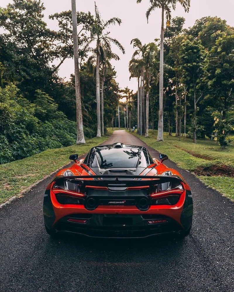 MSY Style Carbon Fiber Rear spoiler Wing - McLaren 720S