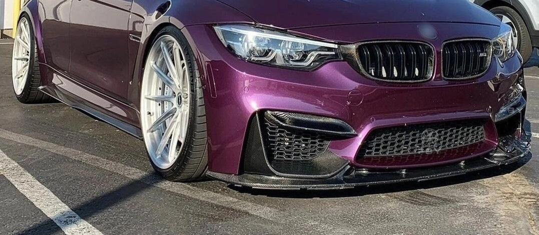 3D Style Carbon Fiber Front Lip - BMW F80 M3 & F82/F83 M4