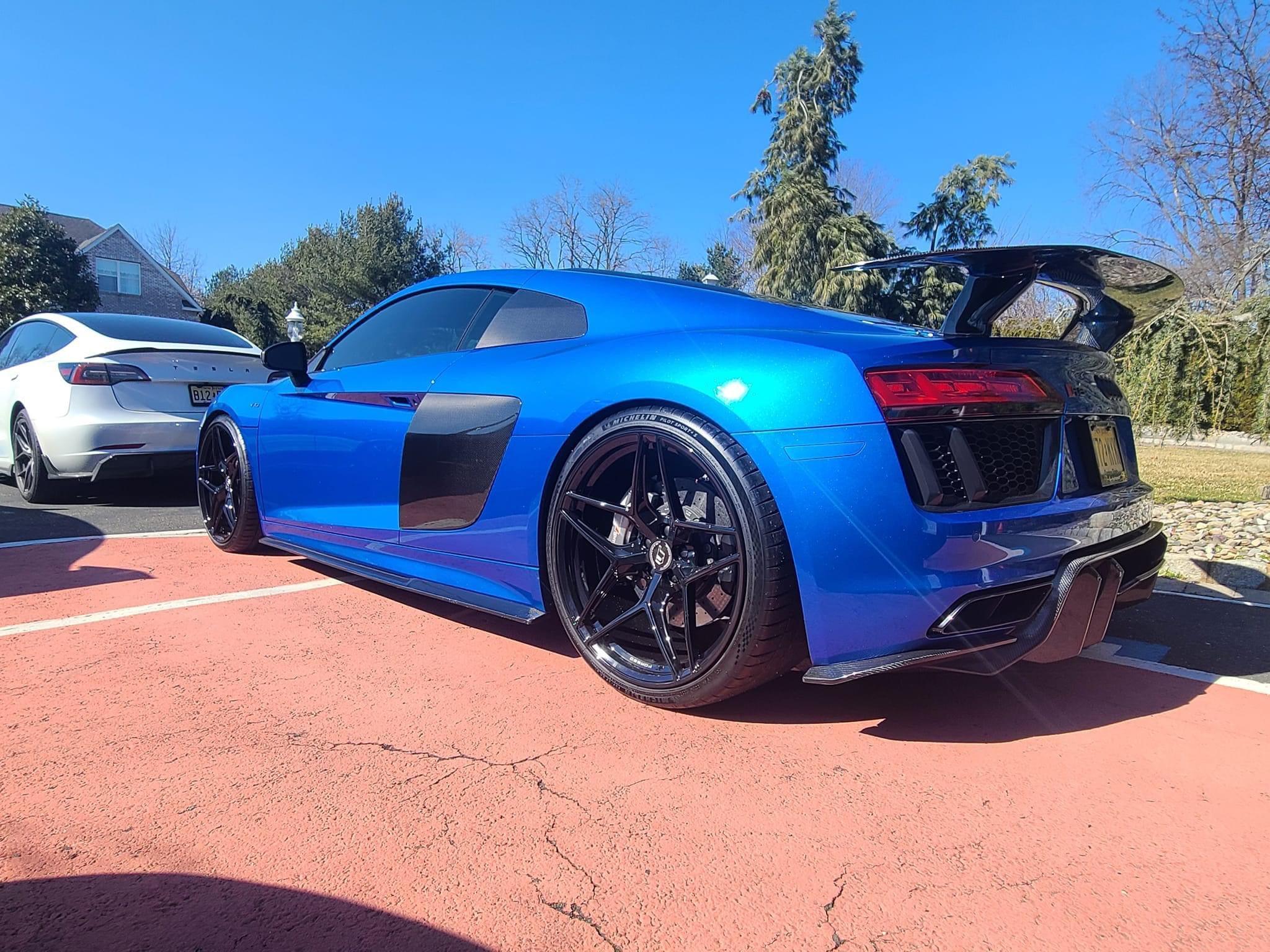 Audi R8 Aggressive Artisan Carbon Fiber Rear Diffuser