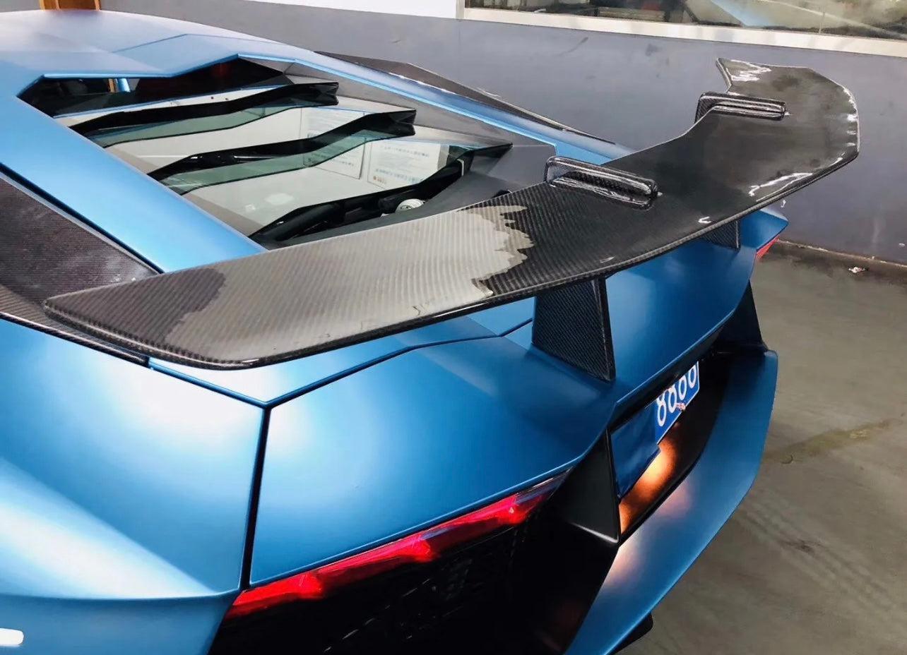 Lamborghini Aventador SV Style Wing With Base Panel