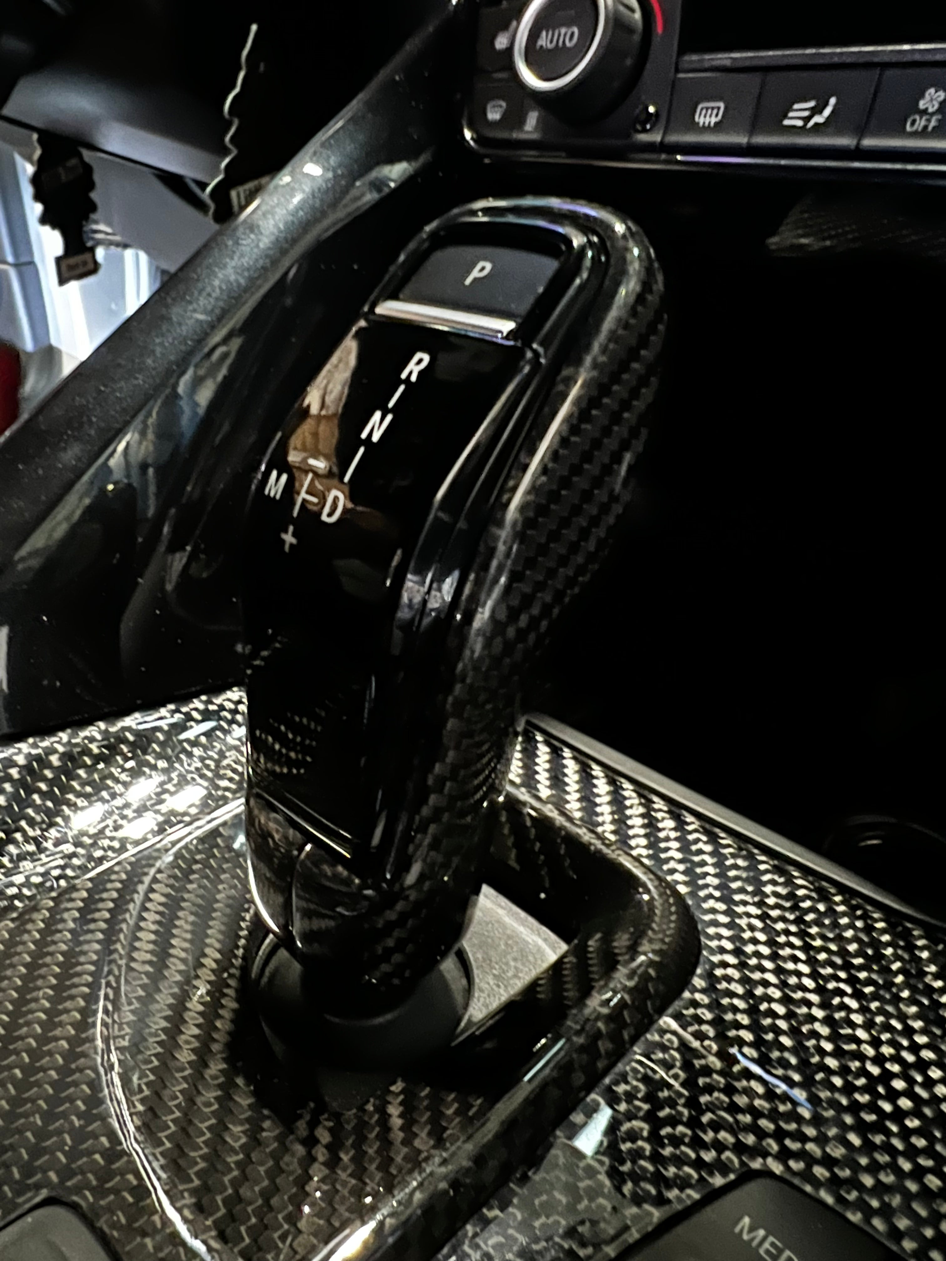 Toyota MK5 Supra Carbon Fiber Shifter Trim
