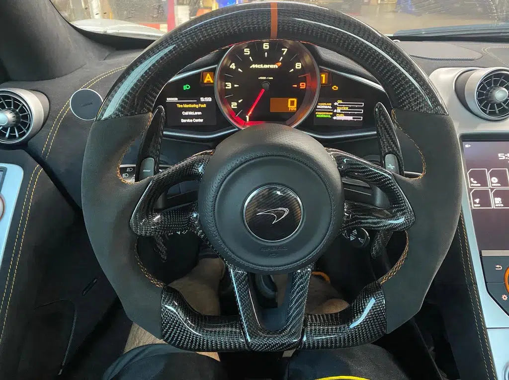 McLaren Full Custom Steering Wheel