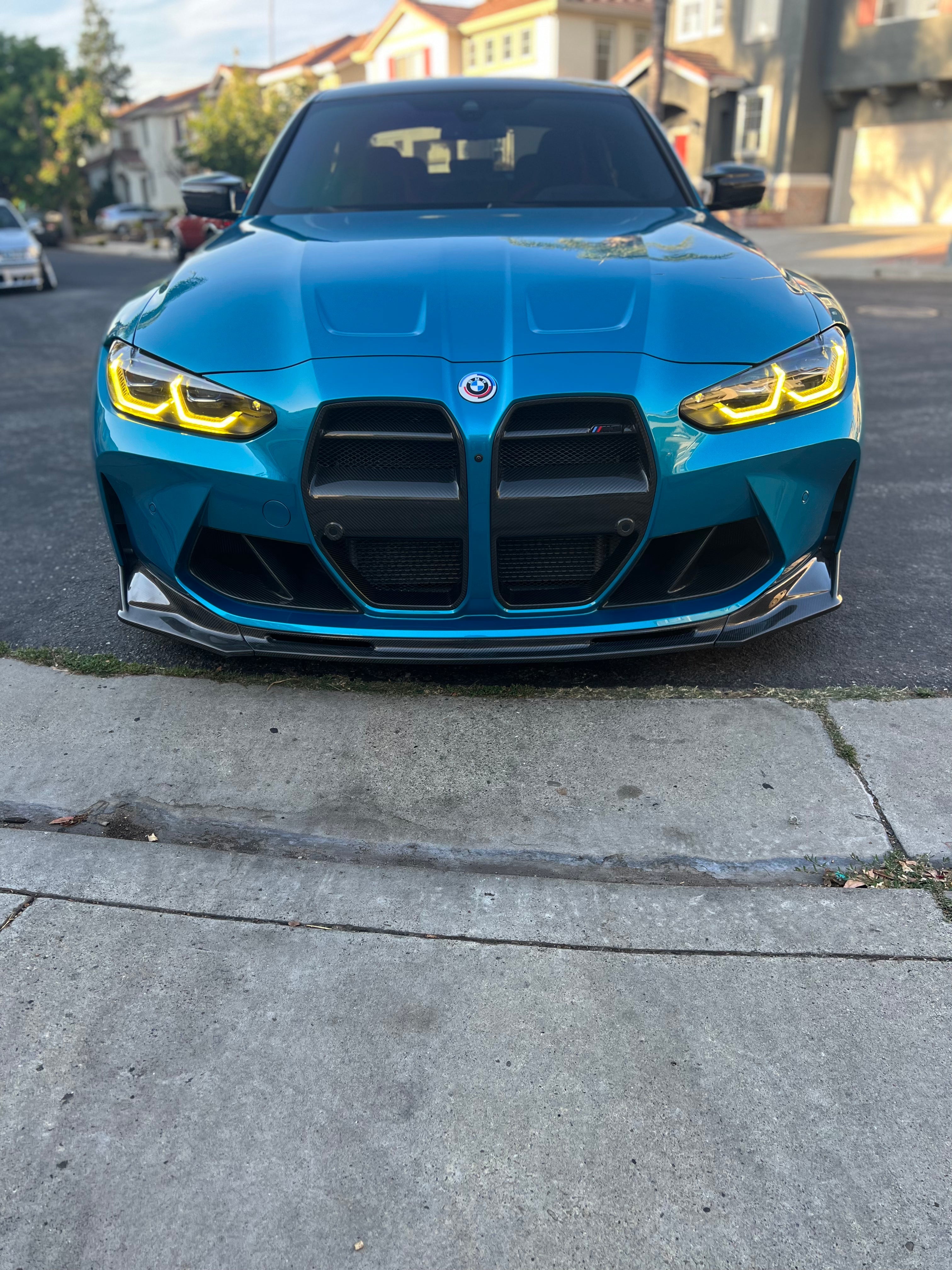 BMW G80 M3/G82/G83 M4 Carbon Fiber Artisan 3Pc Front Lip