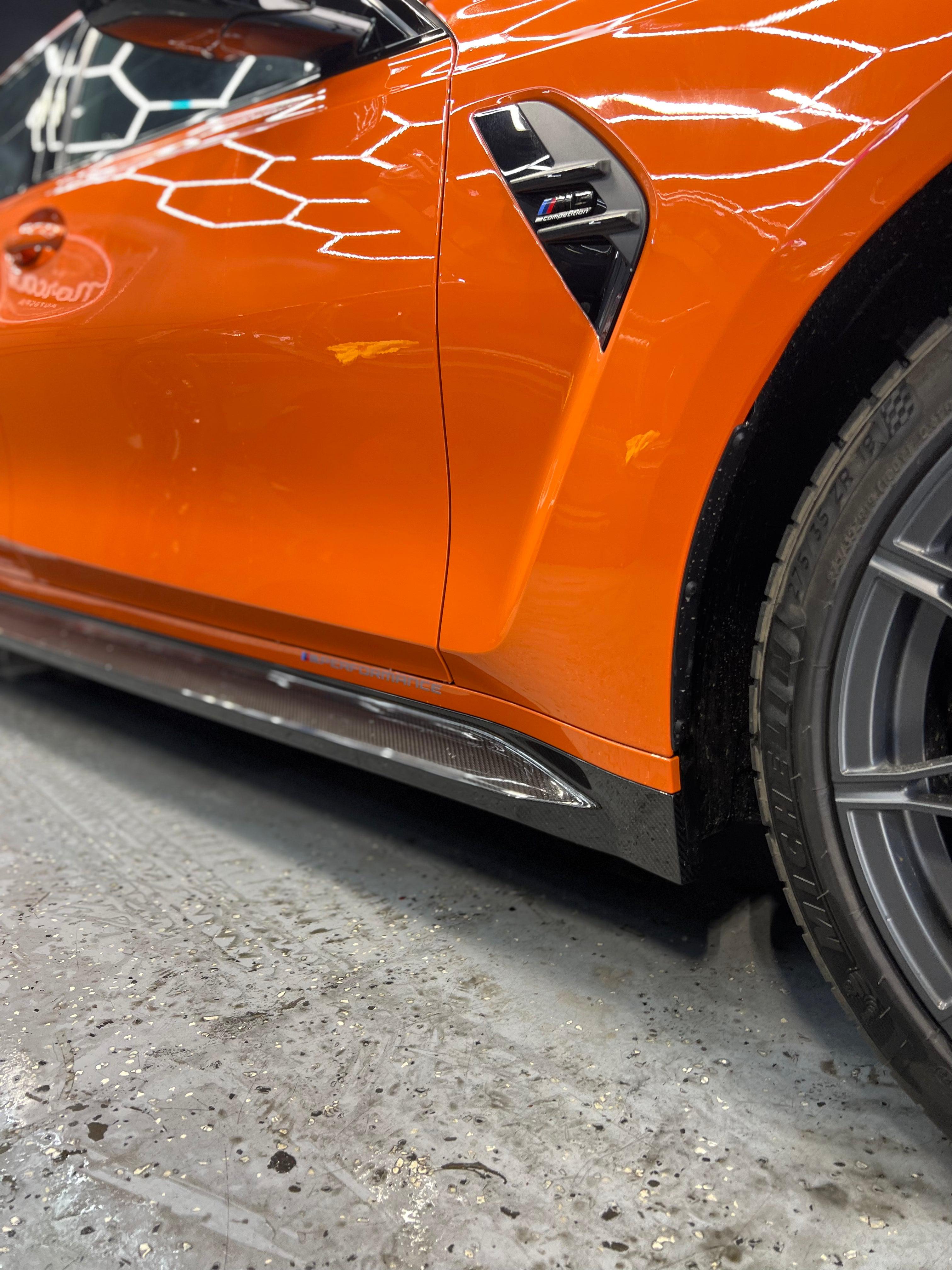 BMW G80 M3/G82/G83 M4 M-Performance Carbon Fiber Side Skirts