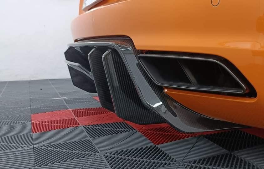 Audi R8 Aggressive Artisan Carbon Fiber Rear Diffuser