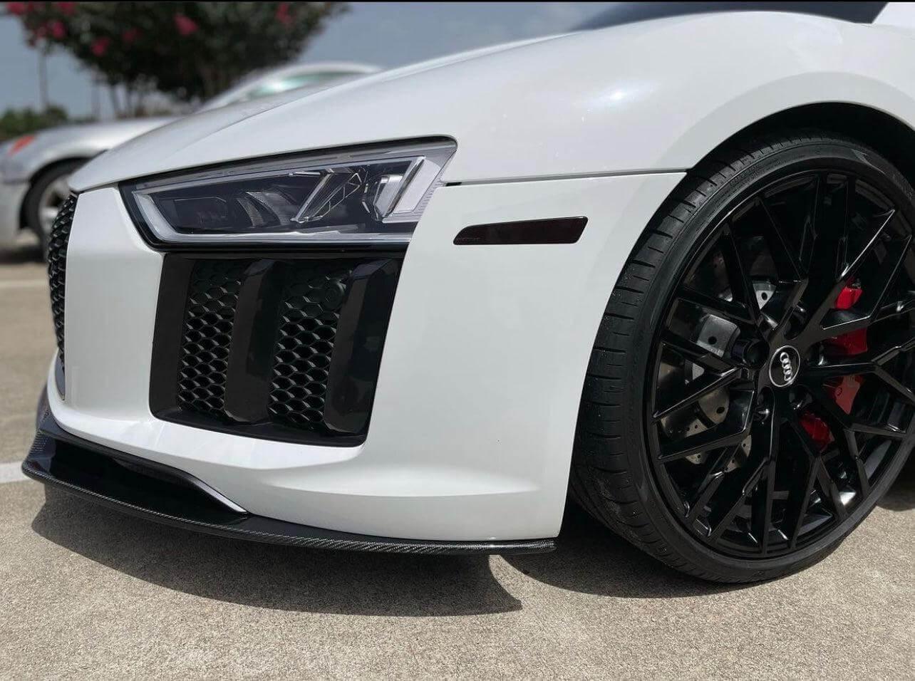 Audi R8 3Pc Artisan Carbon Fiber Front Lip