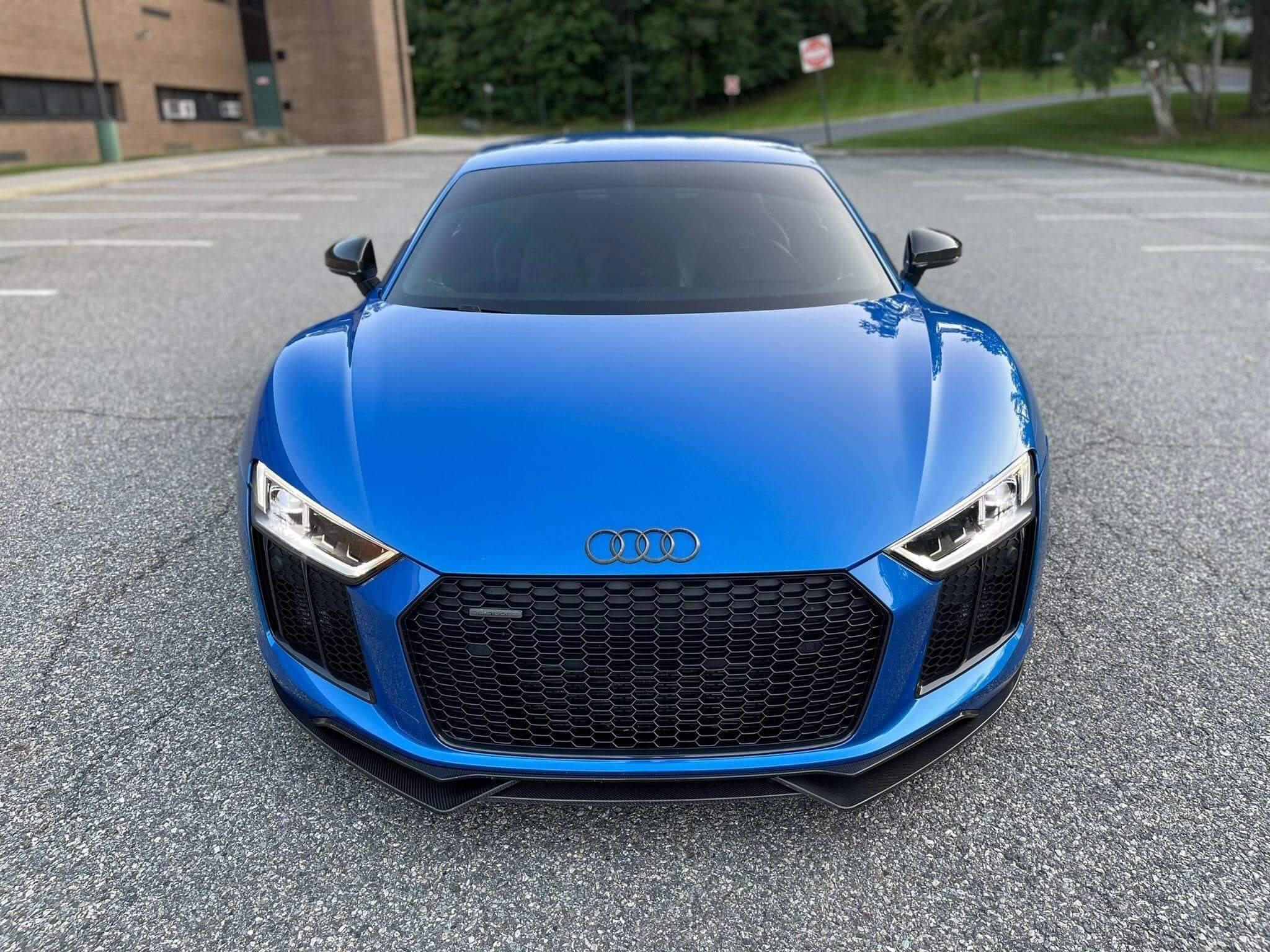 Audi R8 3Pc Artisan Carbon Fiber Front Lip