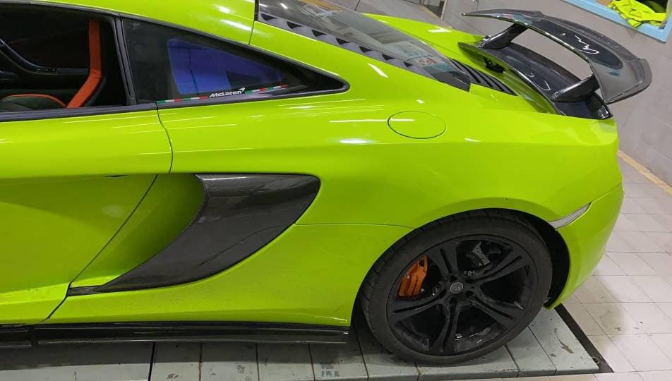 McLaren MP4-12c/650s Carbon Fiber Artisan Wing With Base Panel