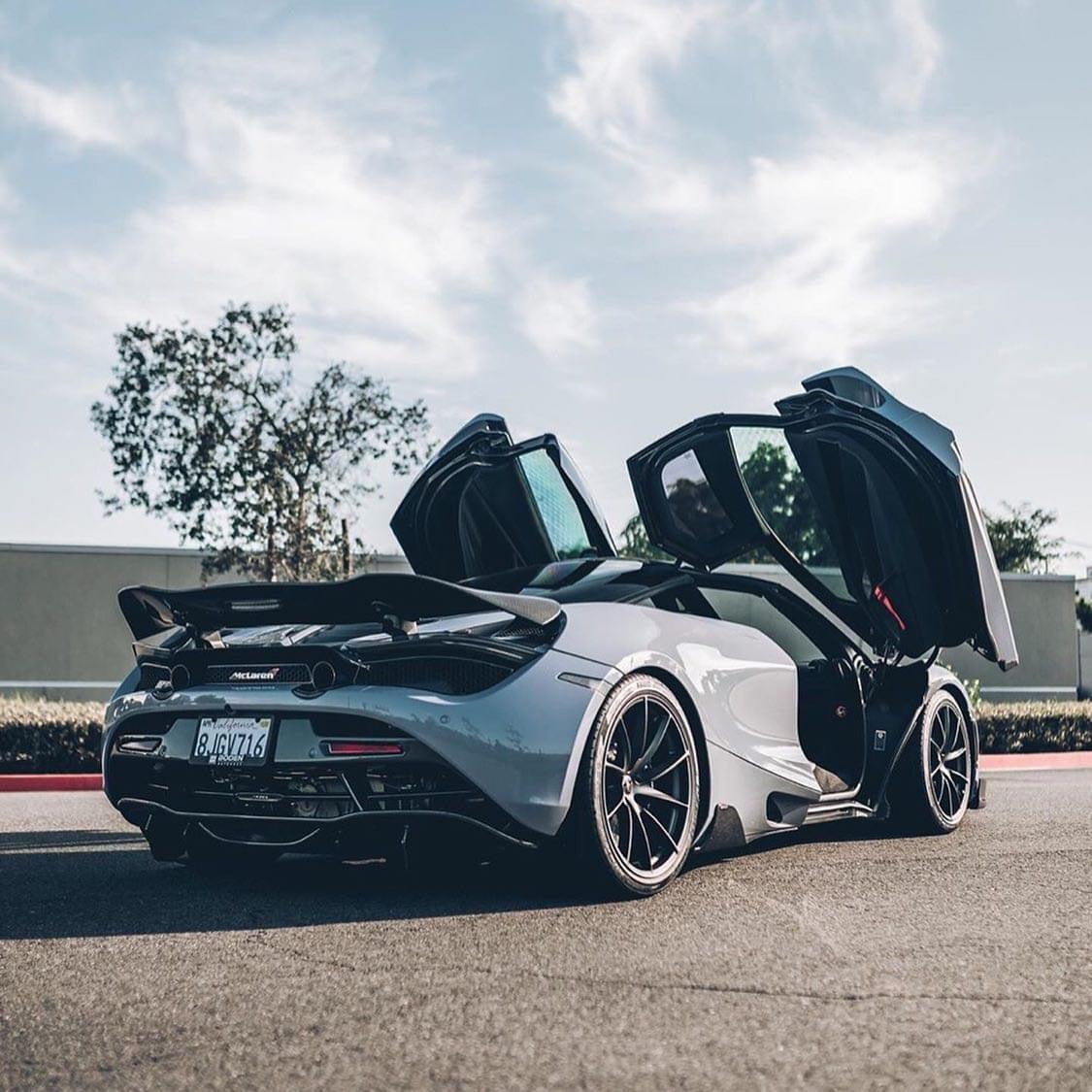 McLaren 720s/750s V Style Carbon Fiber Spoiler