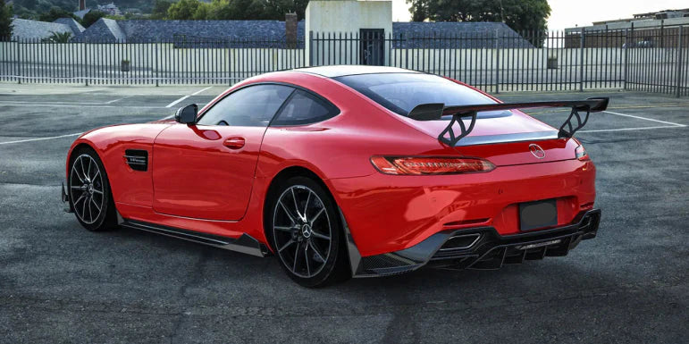 Paktechz Carbon Fiber Rear Bumper Diffuser - Mercedes Benz AMG GT GTS C190