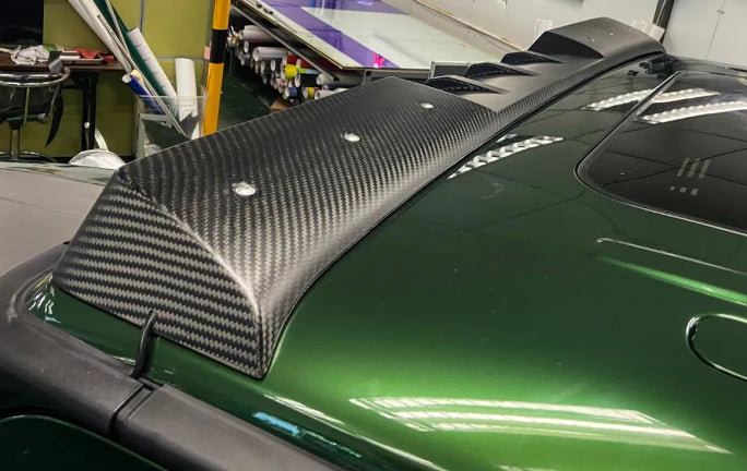 Prepreg Carbon Fiber Front Roof Spoiler - Mercedes Benz W464 G500 G550 G63