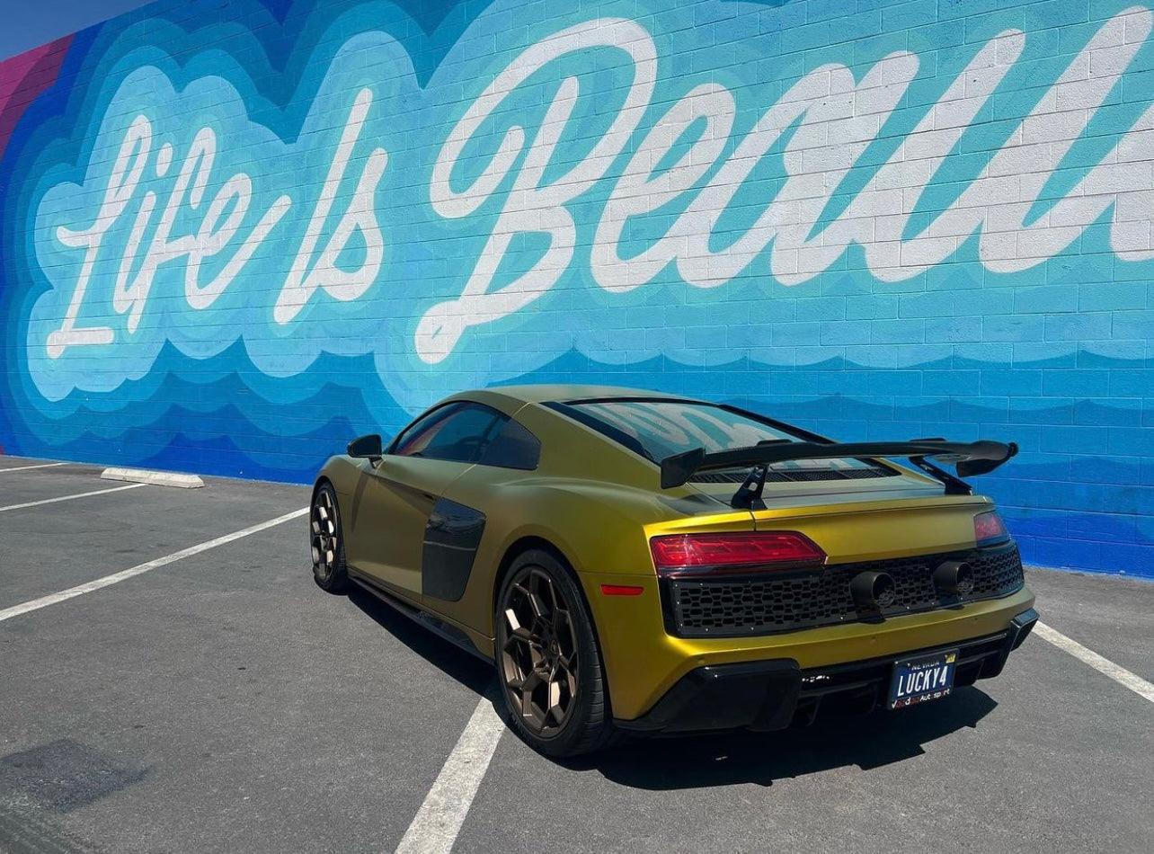 Audi R8 Carbon Fiber Artisan Sport Wing