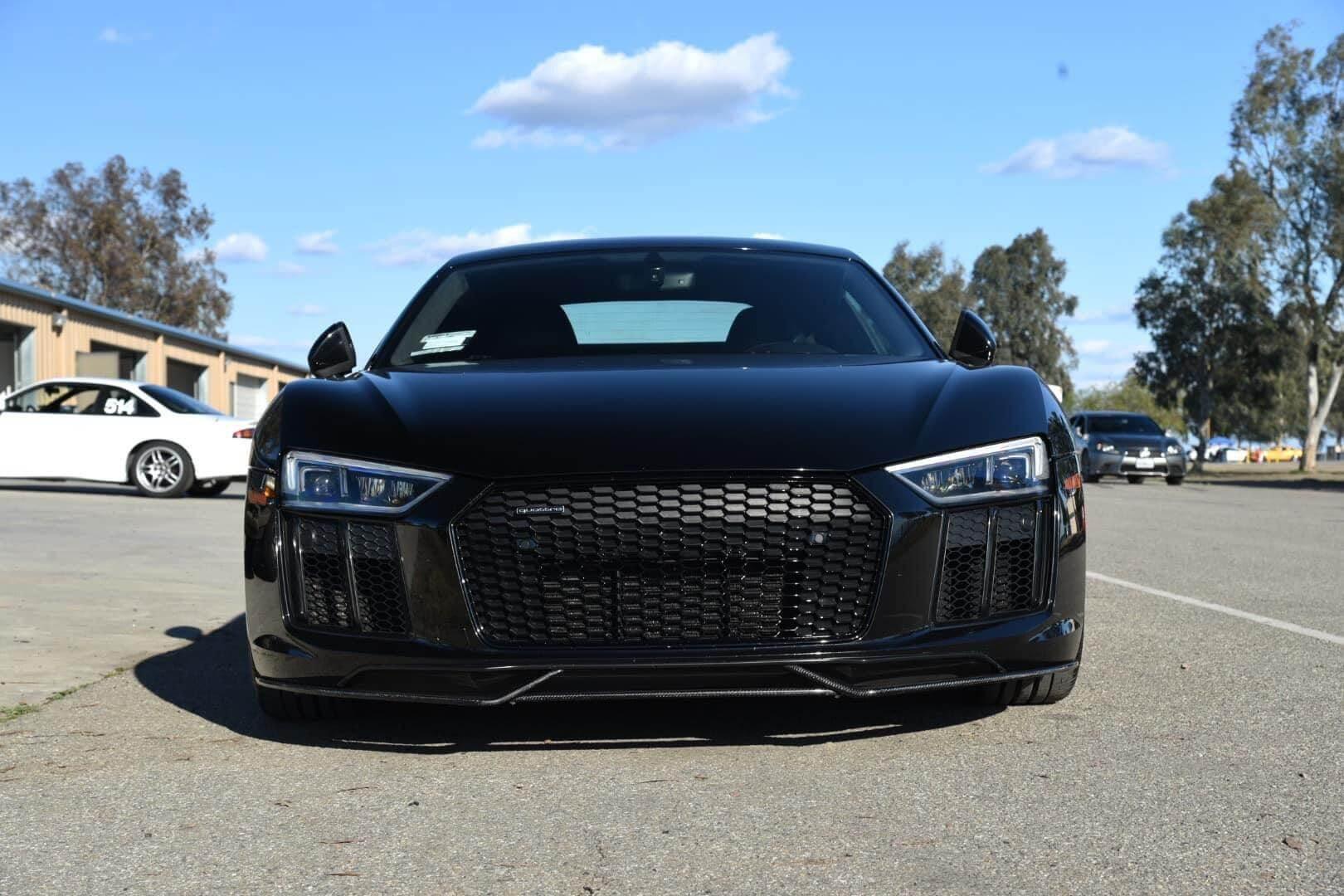 Audi R8 3Pc Artisan Carbon Fiber Front Lip