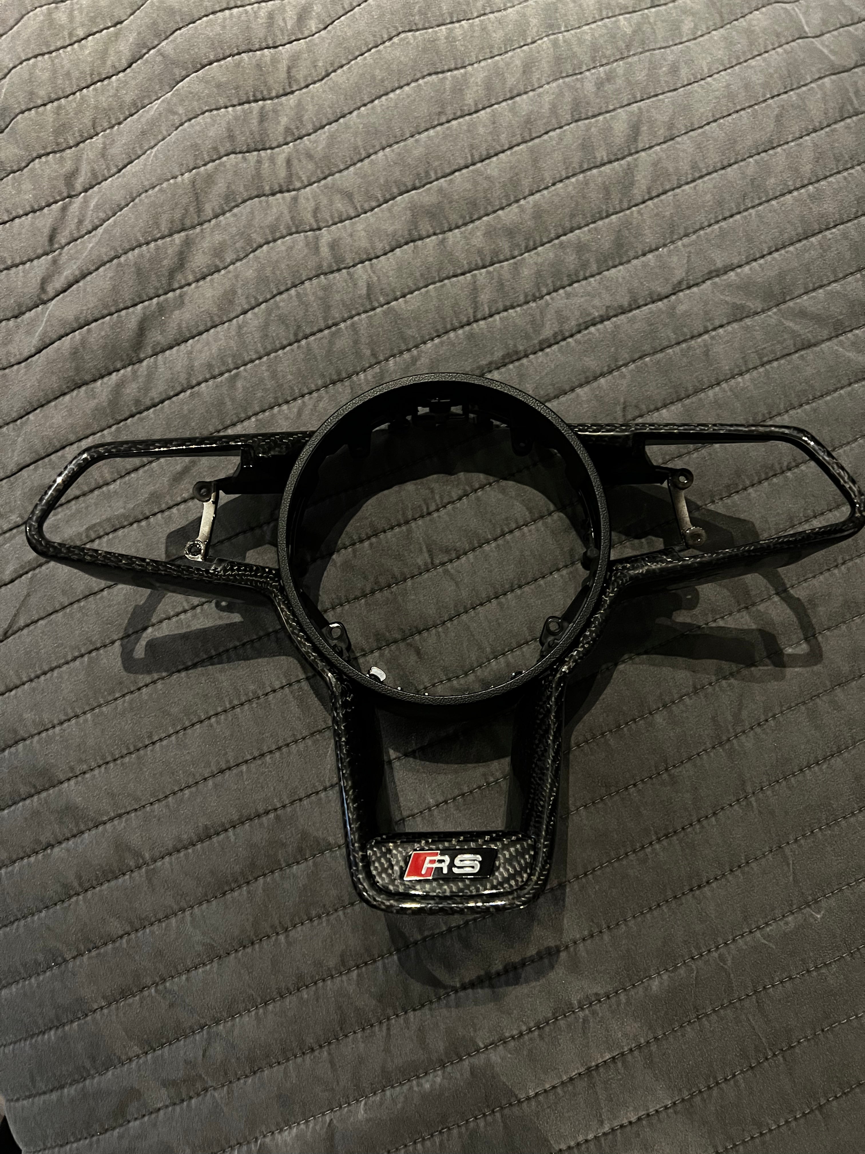 Carbon Fiber Steering Wheel Trim