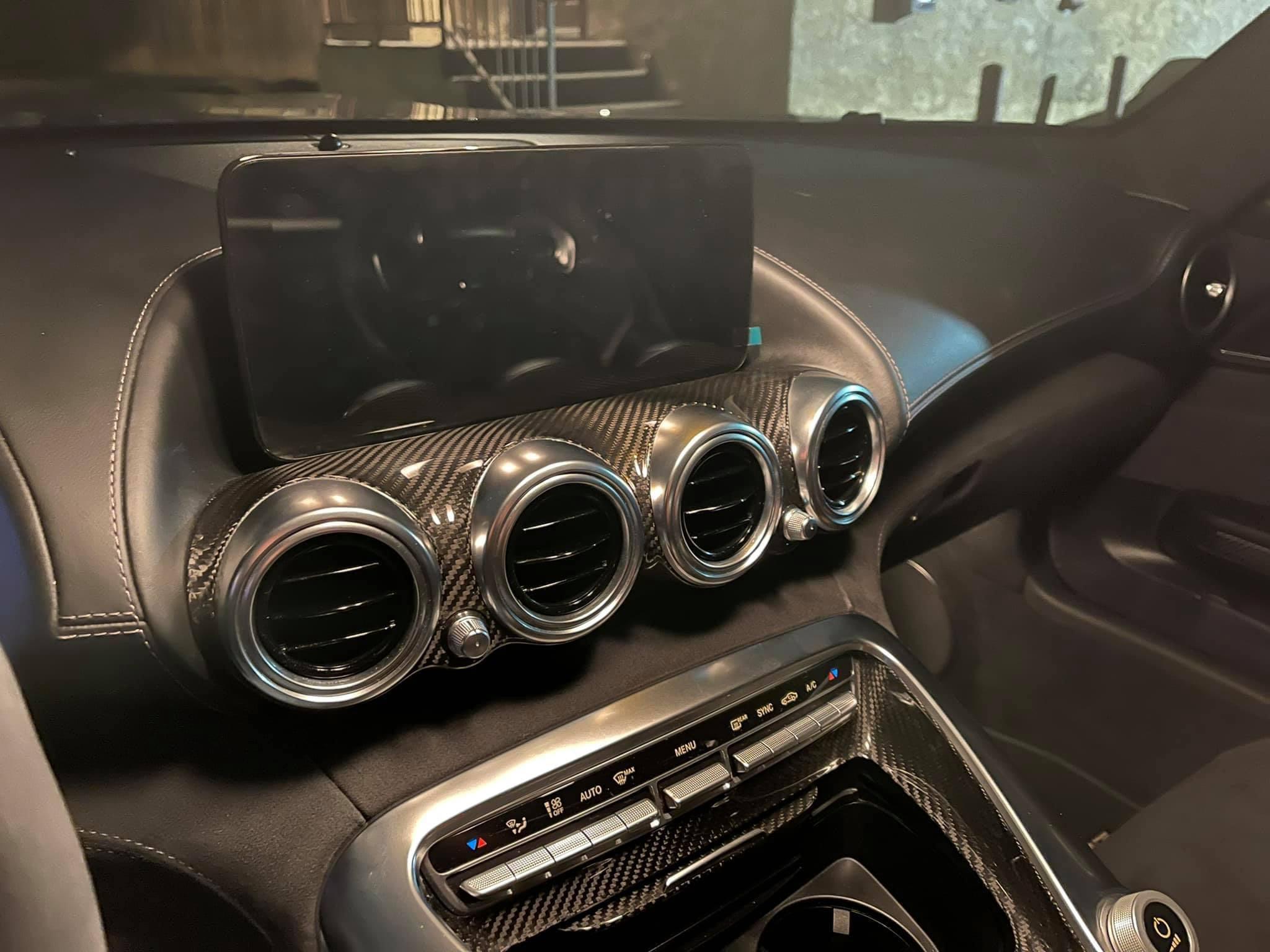Mercedes AMG GT Apple Car Play Screen Upgrade