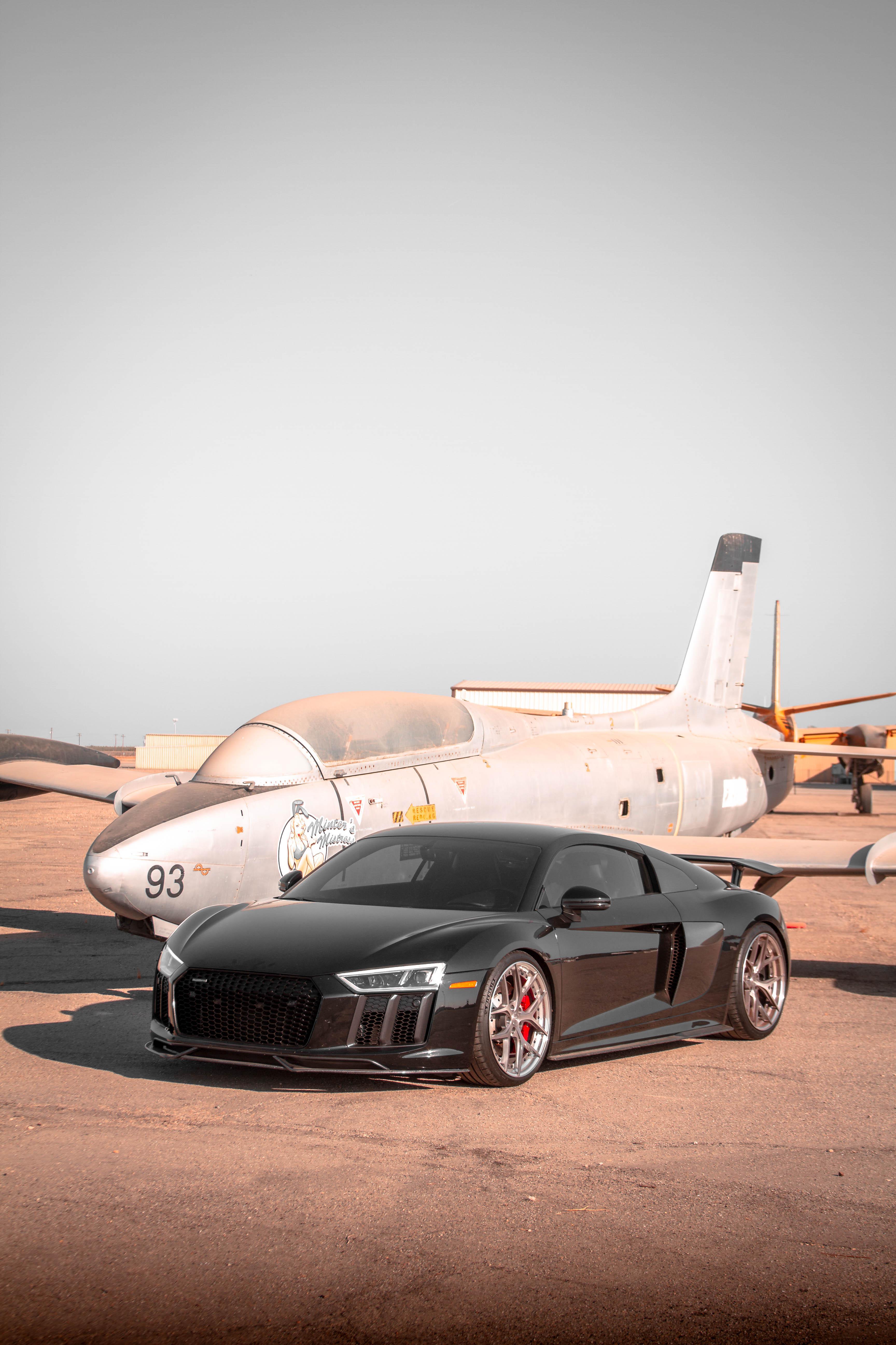 Audi R8 3Pc Artisan Carbon Fiber Front Lip