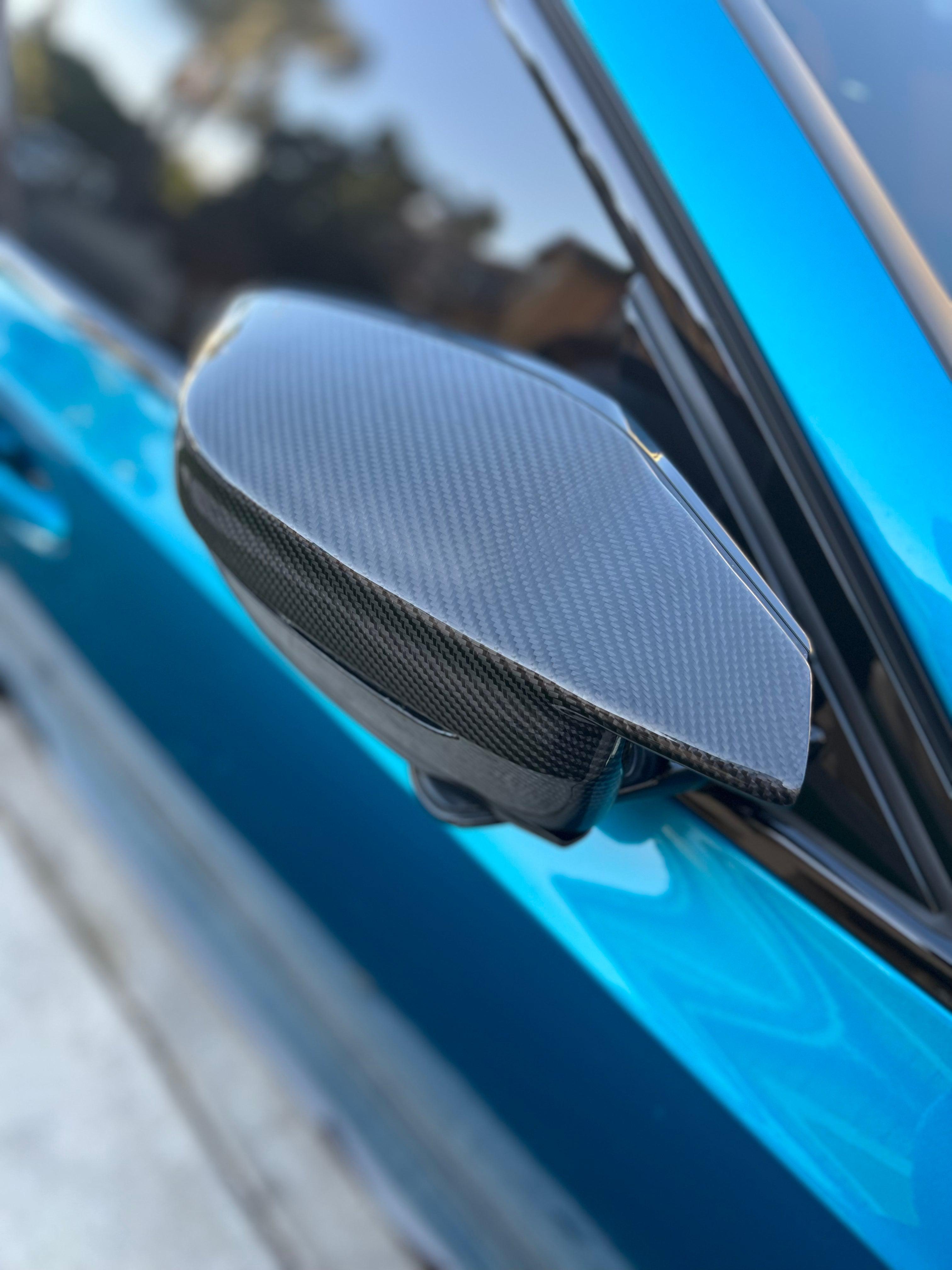 BMW G80 M3/G82/G83 M4 Carbon Fiber Mirror Caps Replacement