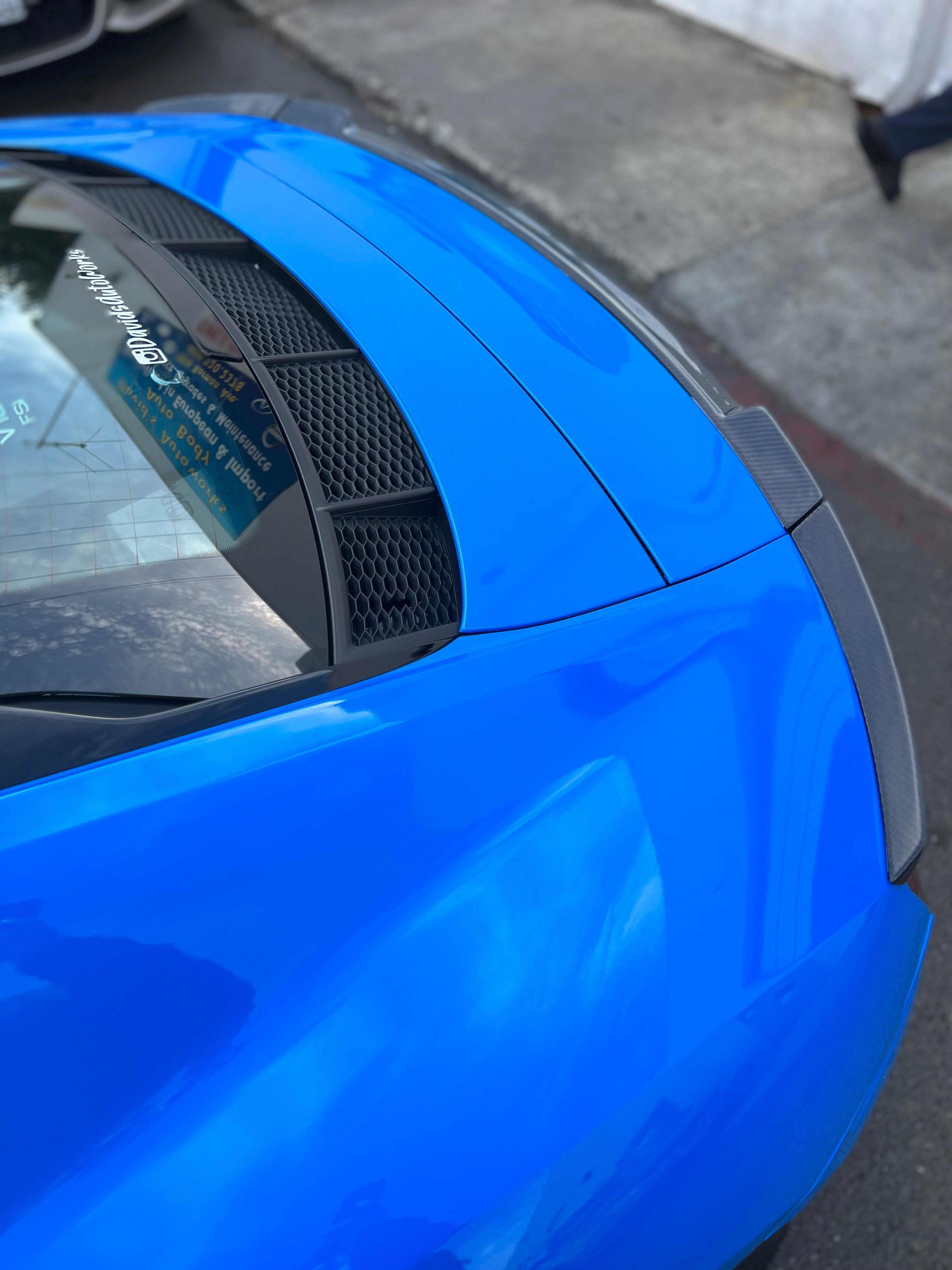 Audi R8 3pc Carbon Fiber Lip Spoiler 2017-2024