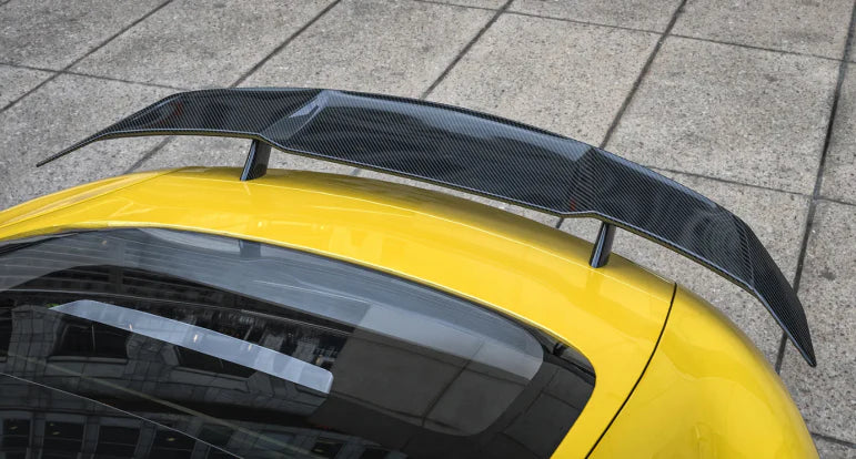 Paktechz Carbon Fiber Rear Wing V2 - Mercedes Benz AMG GT GTS GTC C190