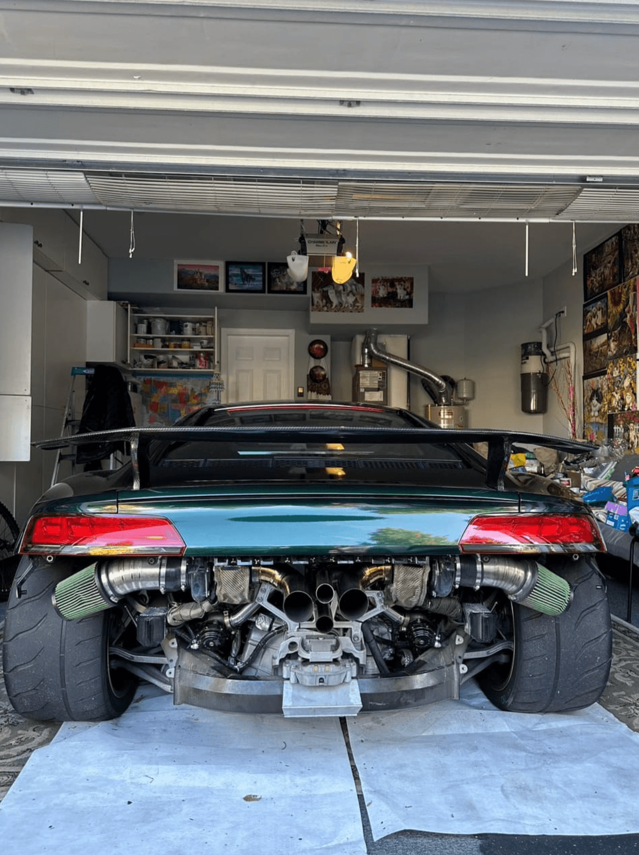 Audi R8 Artisan Carbon Fiber Wing