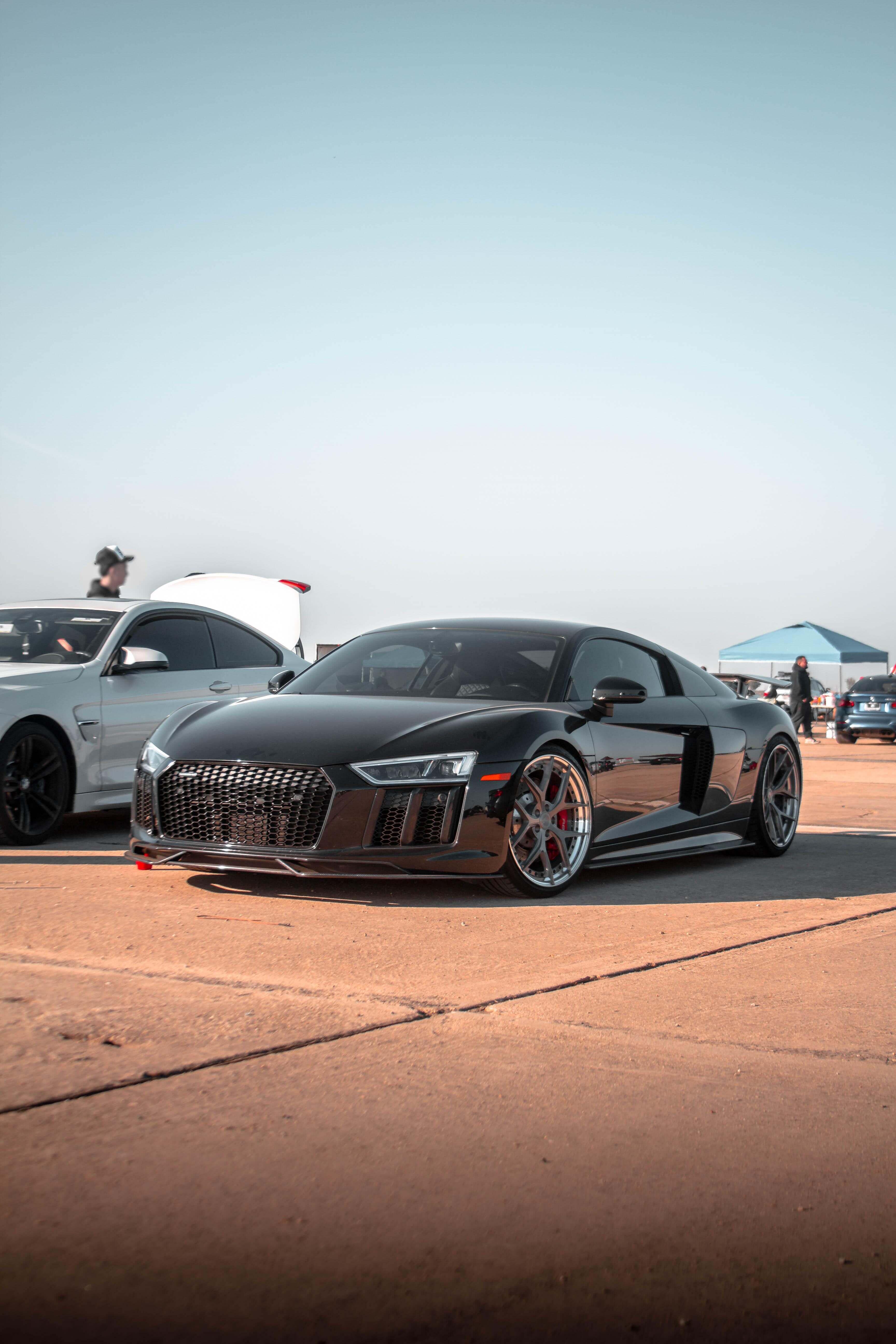 Audi R8 3Pc Artisan Carbon Fiber Front Lip
