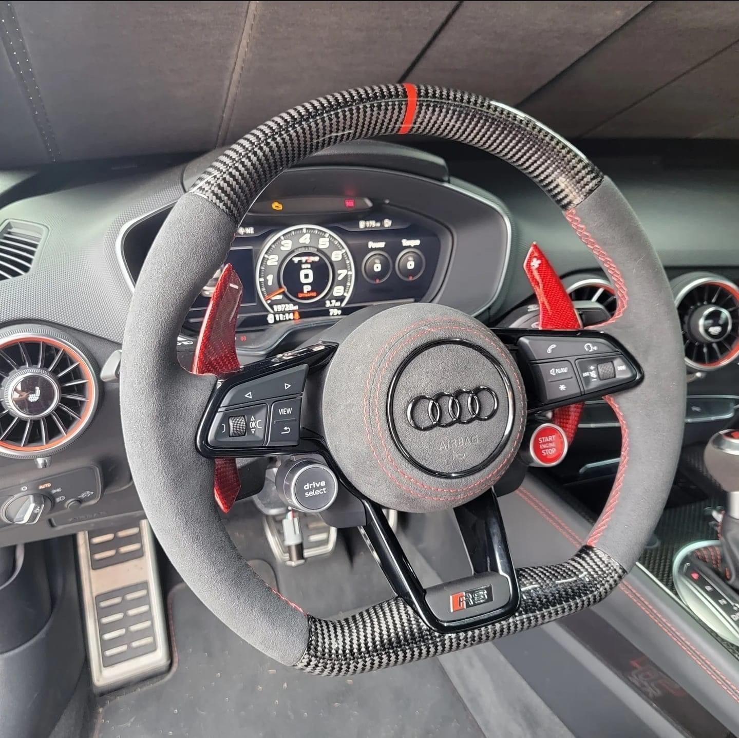 Carbon Fiber Steering Wheel Trim