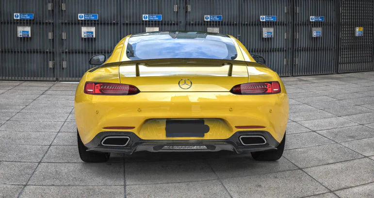 Paktechz Carbon Fiber Rear Wing V2 - Mercedes Benz AMG GT GTS GTC C190