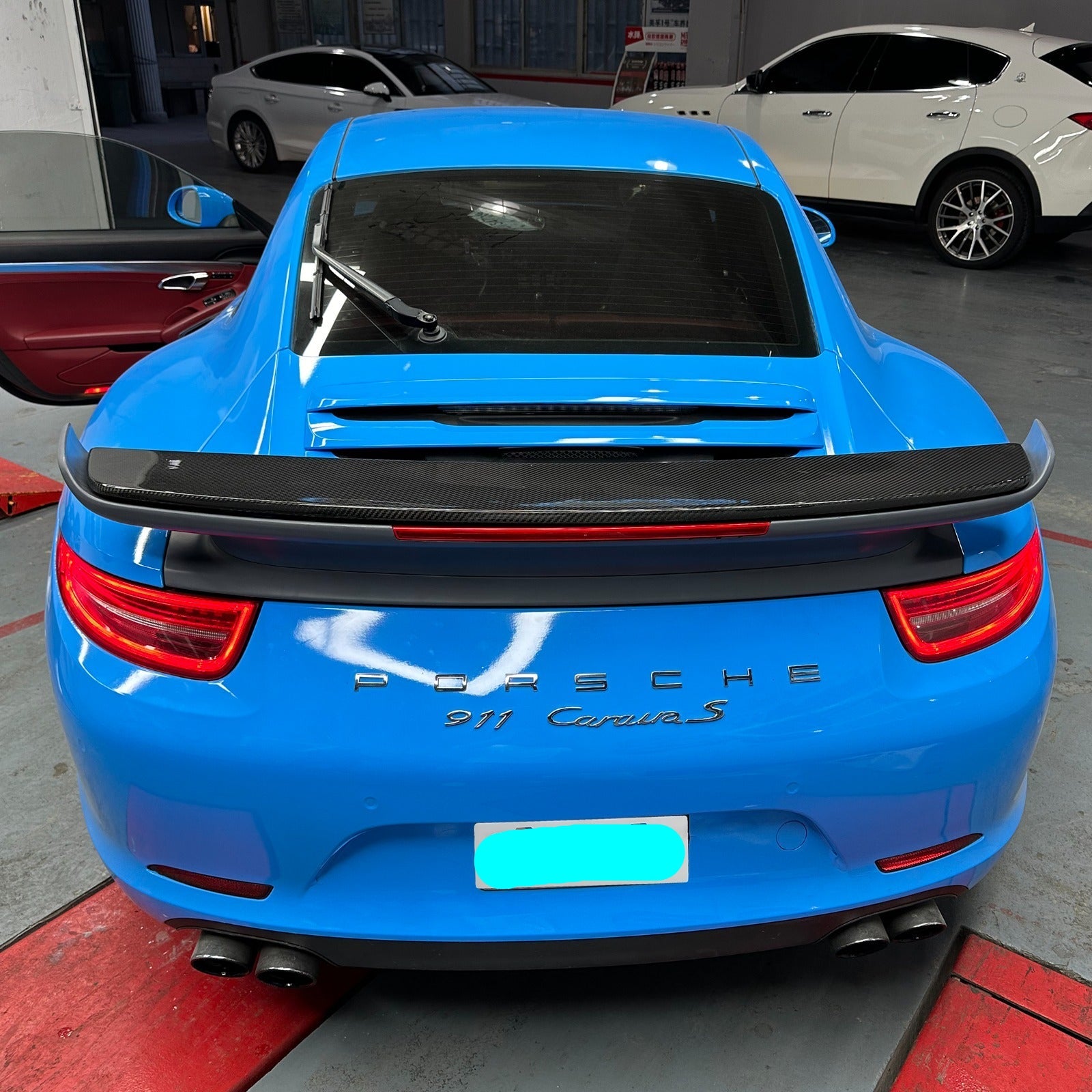 Dry Carbon Fiber/ PP Rear Trunk Wing - Porsche 911 991.1 Turbo S 2012-2015
