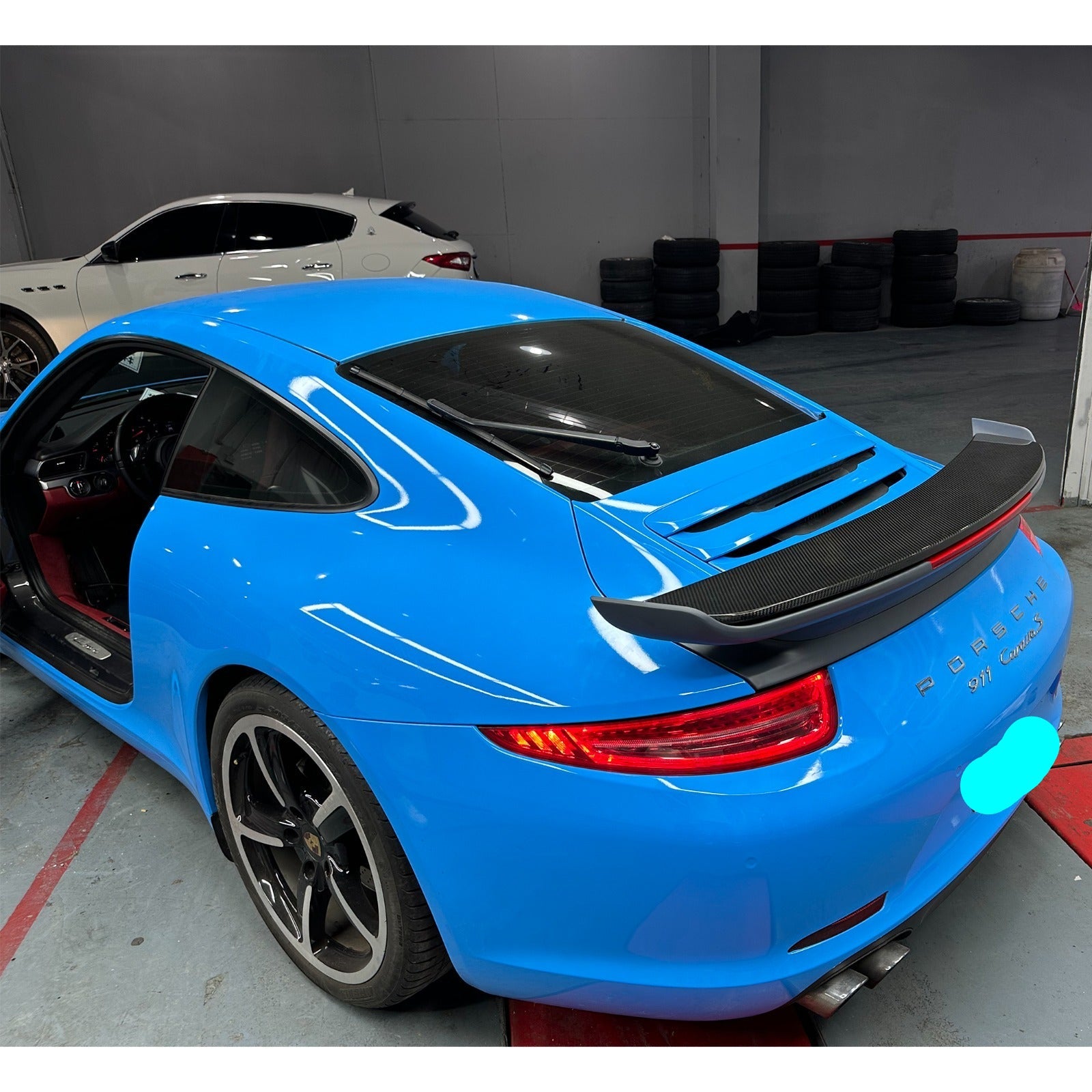 Dry Carbon Fiber/ PP Rear Trunk Wing - Porsche 911 991.1 Turbo S 2012-2015