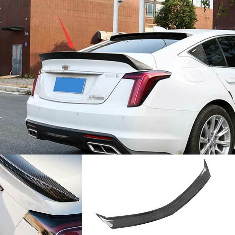 Carbon Fiber V Rear Trunk Spoiler - Cadillac CT5 CT5-V 2020-2023